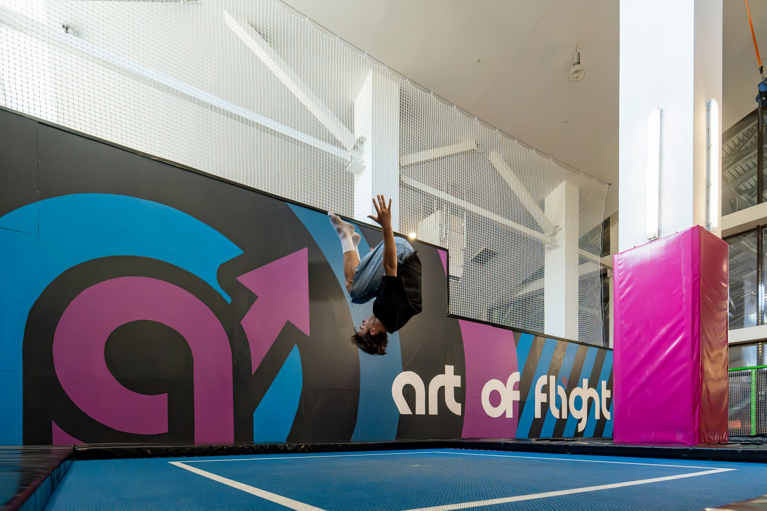 Контент съемка «Батутный центр Art of Flight». Репортажный фотограф в Красной Поляне и Сочи Павлюченко Екатерина