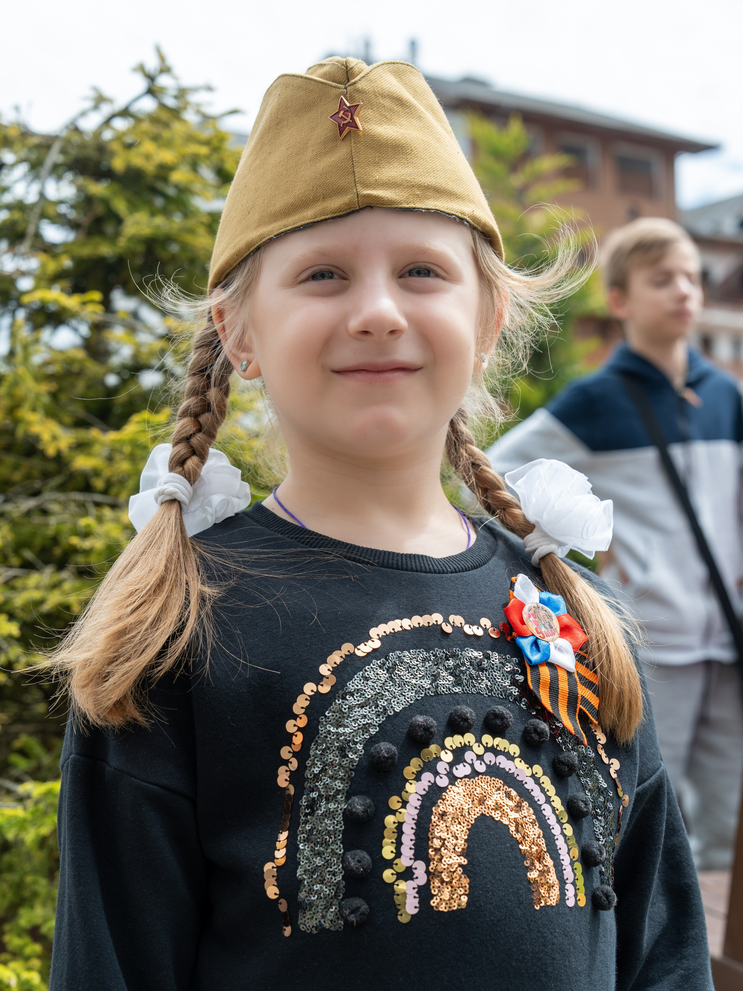 Шествие бессмертного полка 9 мая 2024 Rosa Springs. Репортажный фотограф в Красной Поляне и Сочи Павлюченко Екатерина