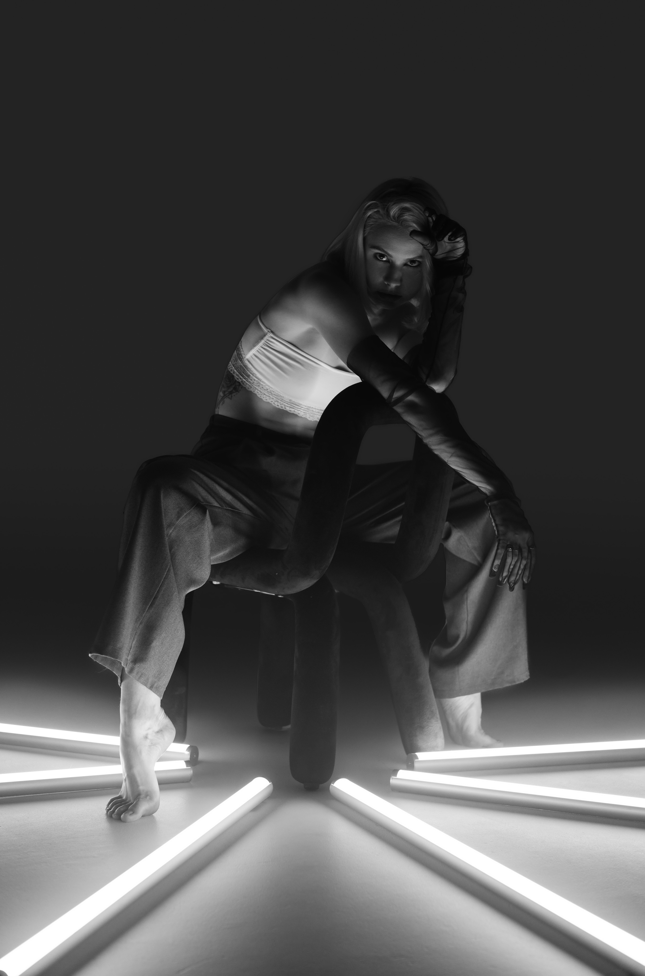 фэшн портрет