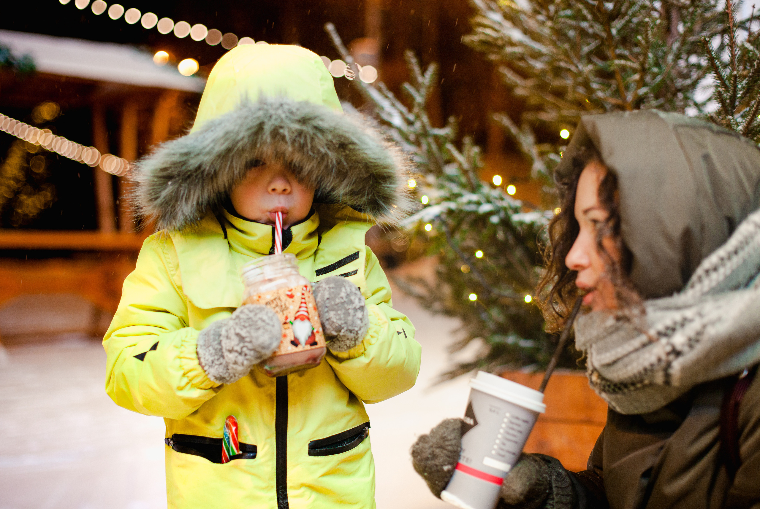 Мороз и солнце/огоньки в темноте. Свадебный и семейный фотограф Екатеринбург Настя Саедгалина