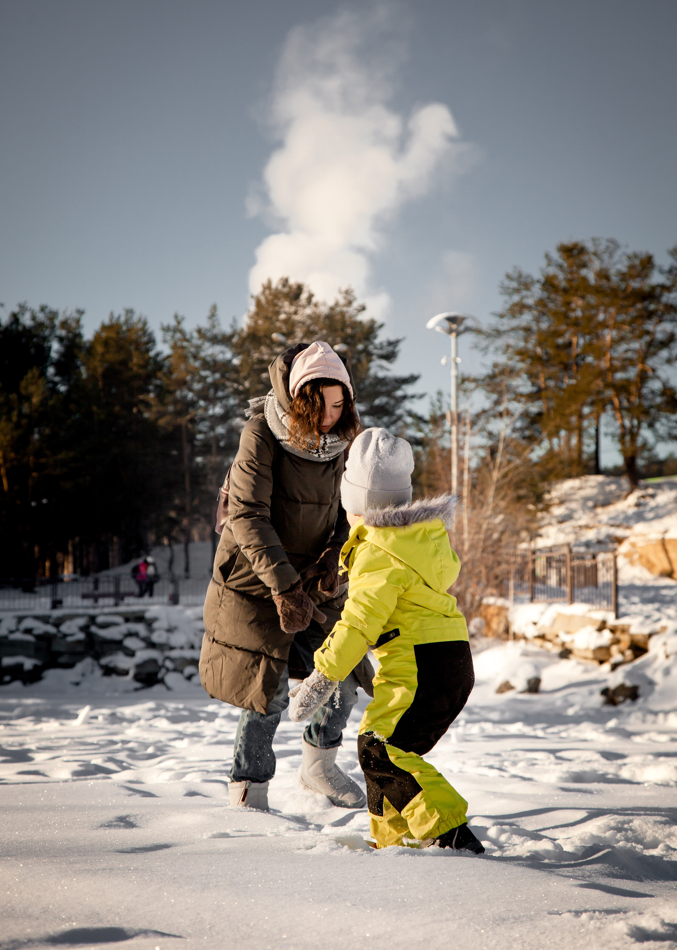 Мороз и солнце/огоньки в темноте. Свадебный и семейный фотограф Екатеринбург Настя Саедгалина
