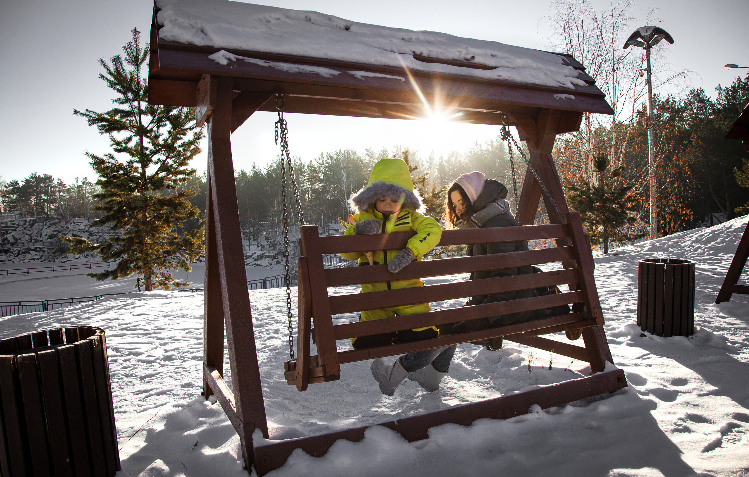 Мороз и солнце/огоньки в темноте. Свадебный и семейный фотограф Екатеринбург Настя Саедгалина