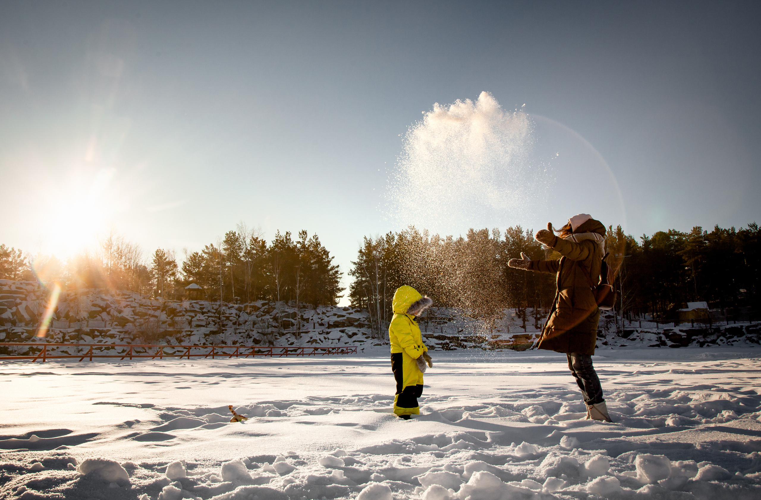 Мороз и солнце/огоньки в темноте. Свадебный и семейный фотограф Екатеринбург Настя Саедгалина