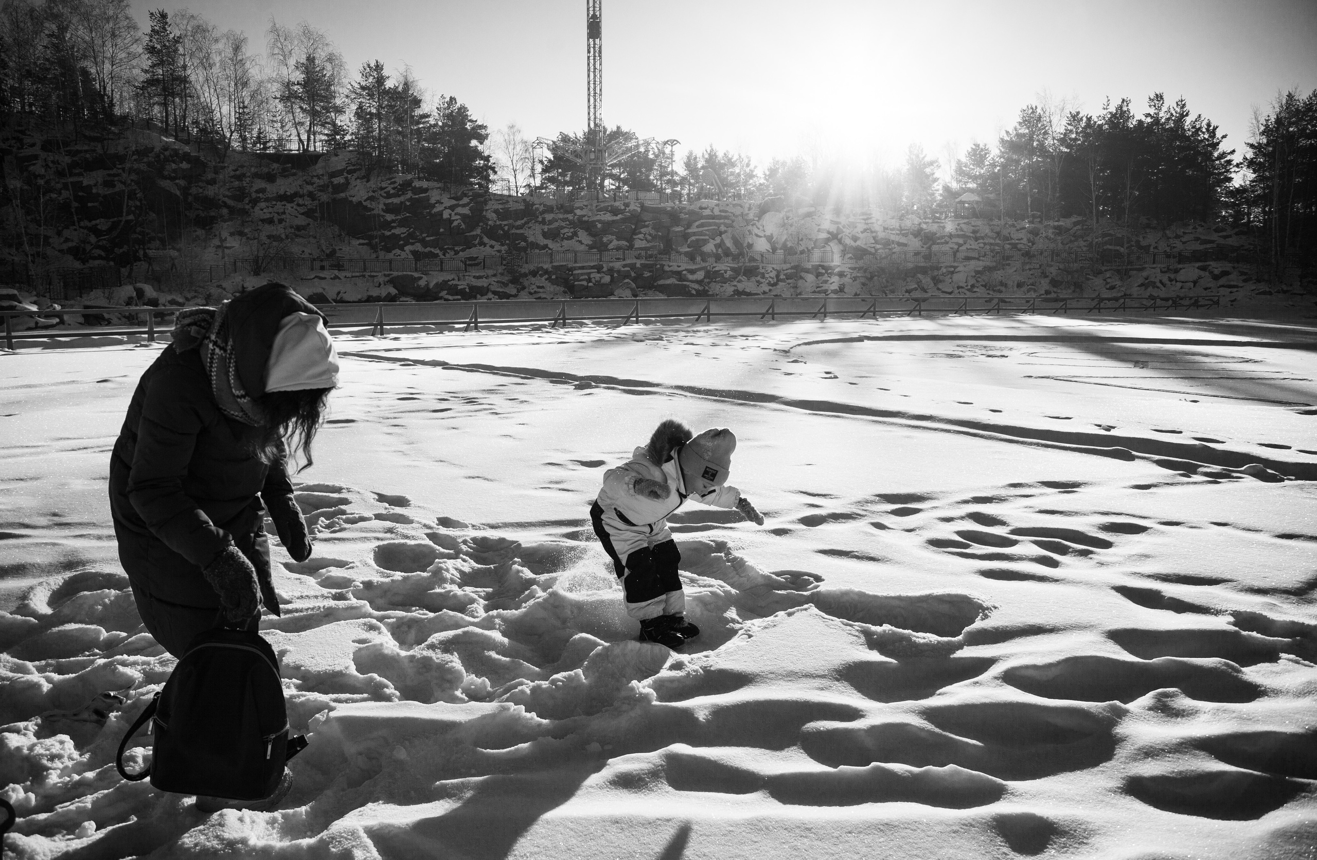 Мороз и солнце/огоньки в темноте. Свадебный и семейный фотограф Екатеринбург Настя Саедгалина