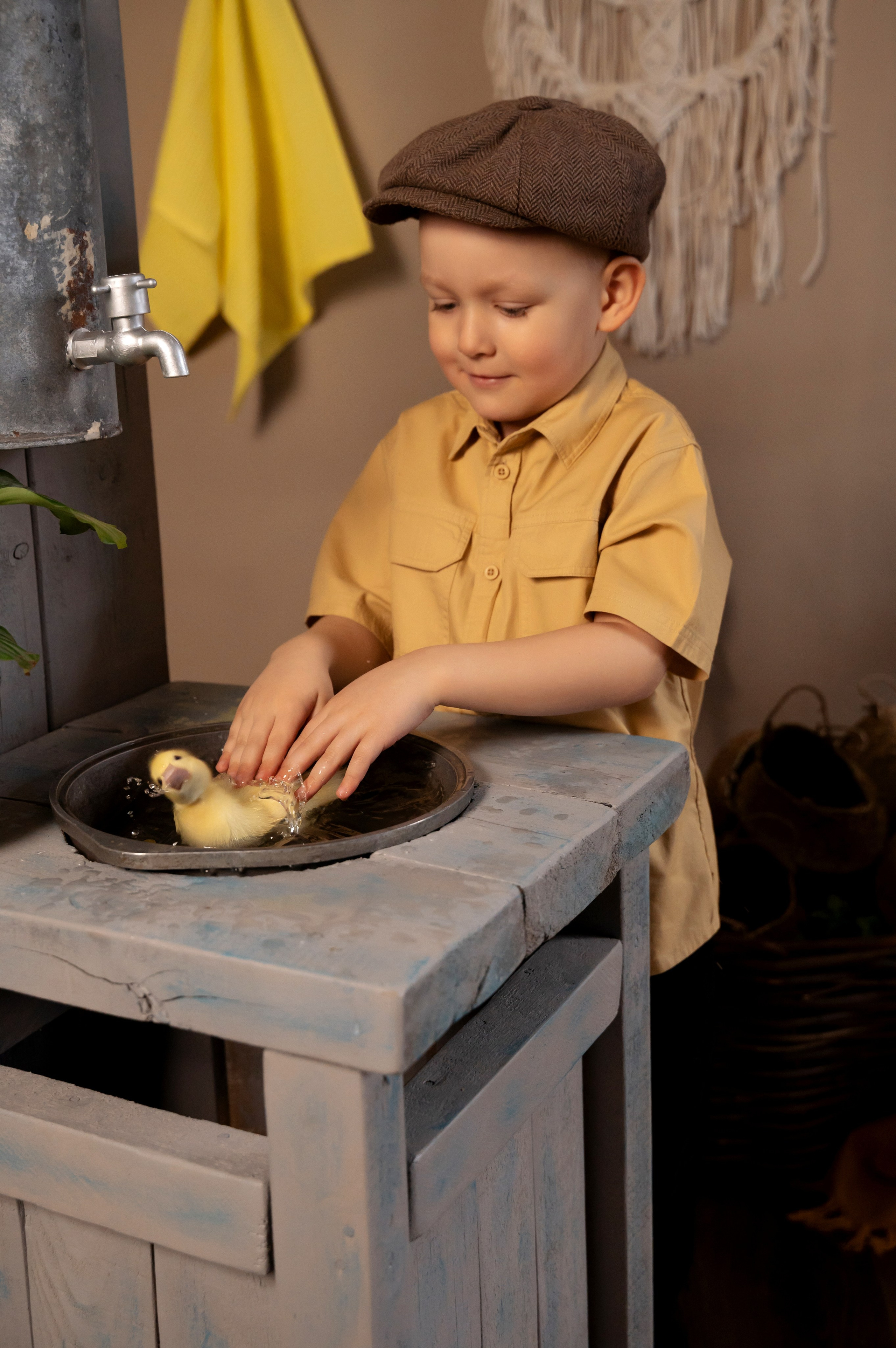 Купание утят. Елена Задорина