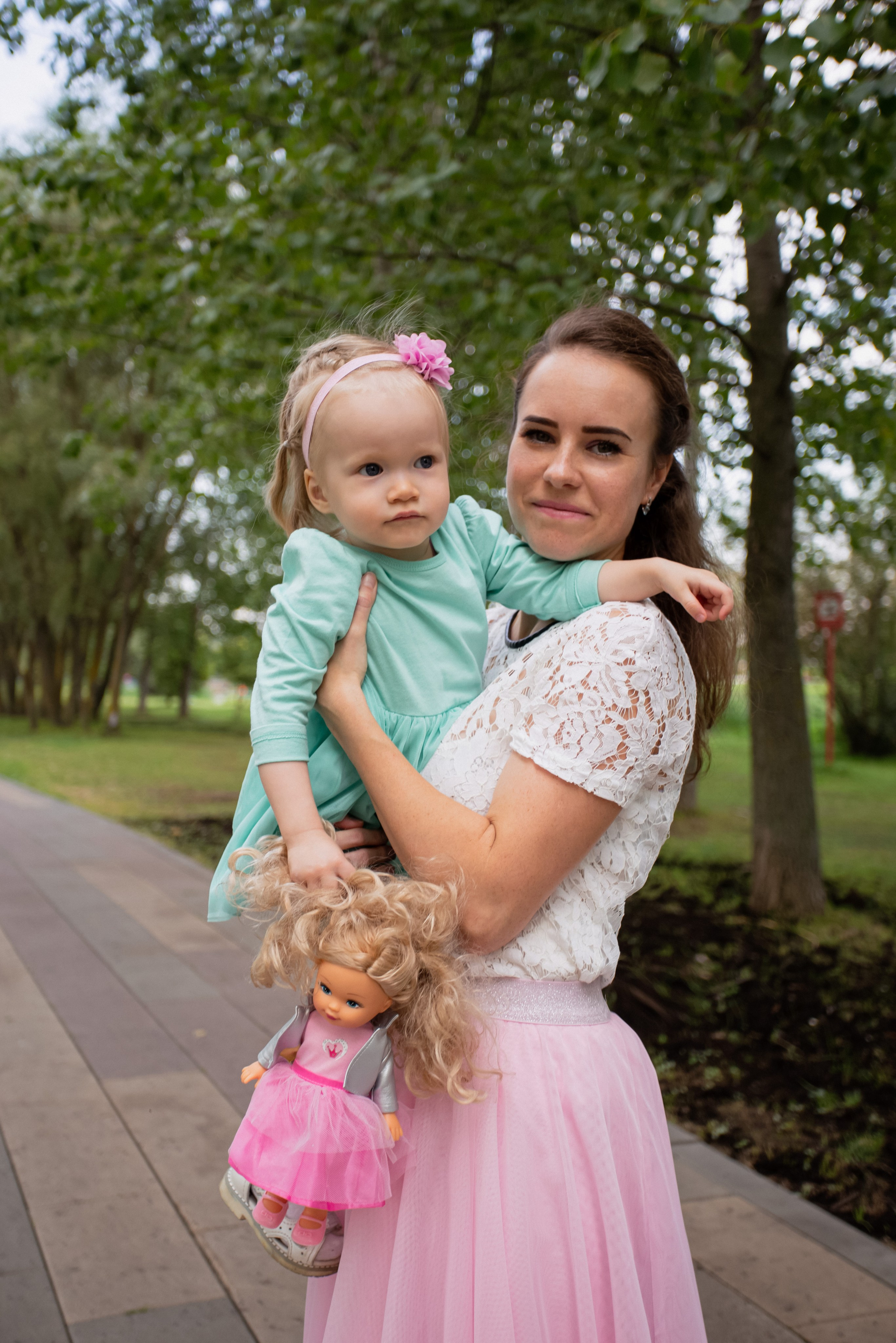 Алена и дочка Лиза. Семейный фотограф в Москве и МО Варвара Шаранова