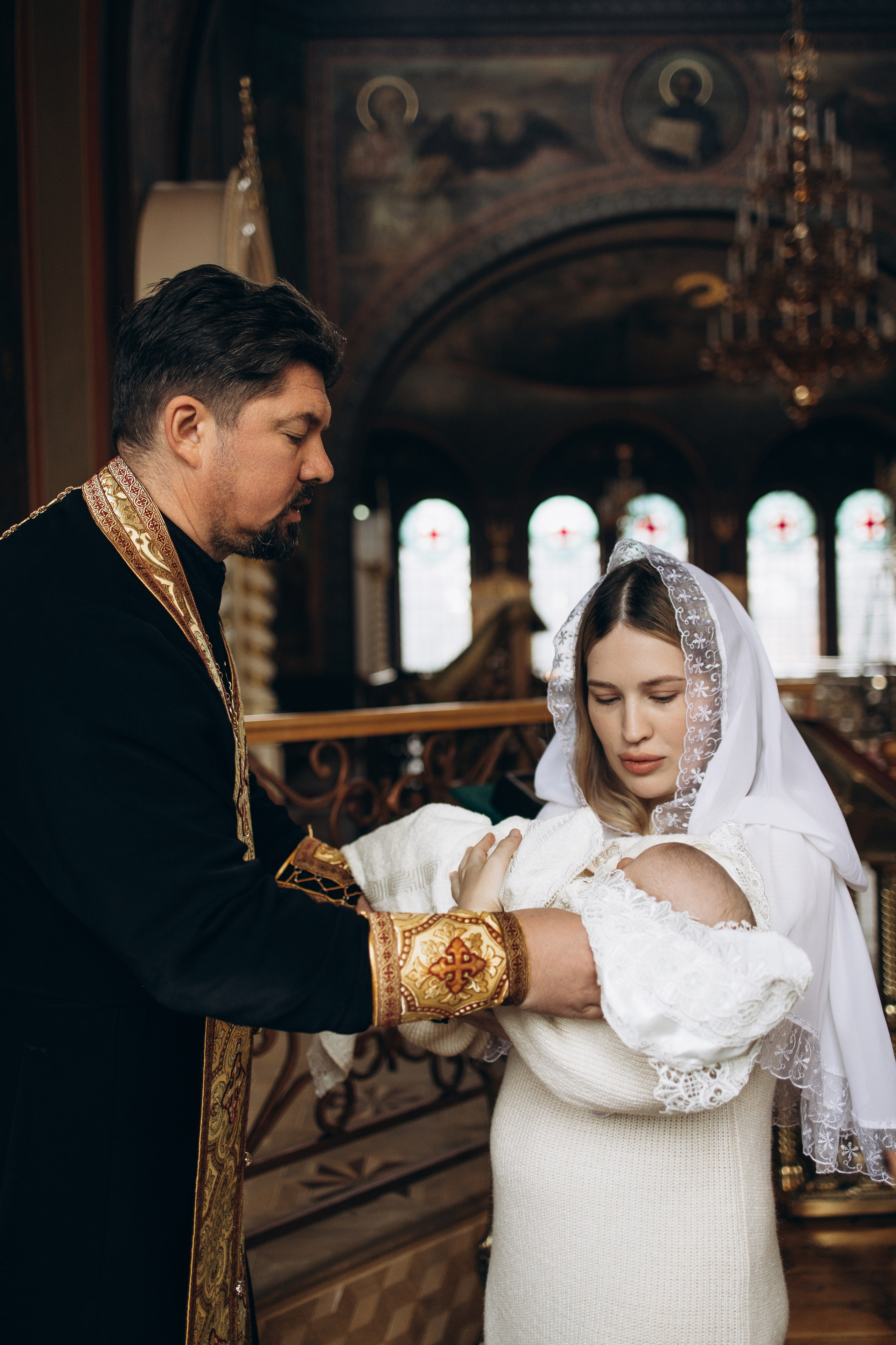 Крещение Софии. Самый теплый фотограф в Краснодаре Рябоконь Ксения