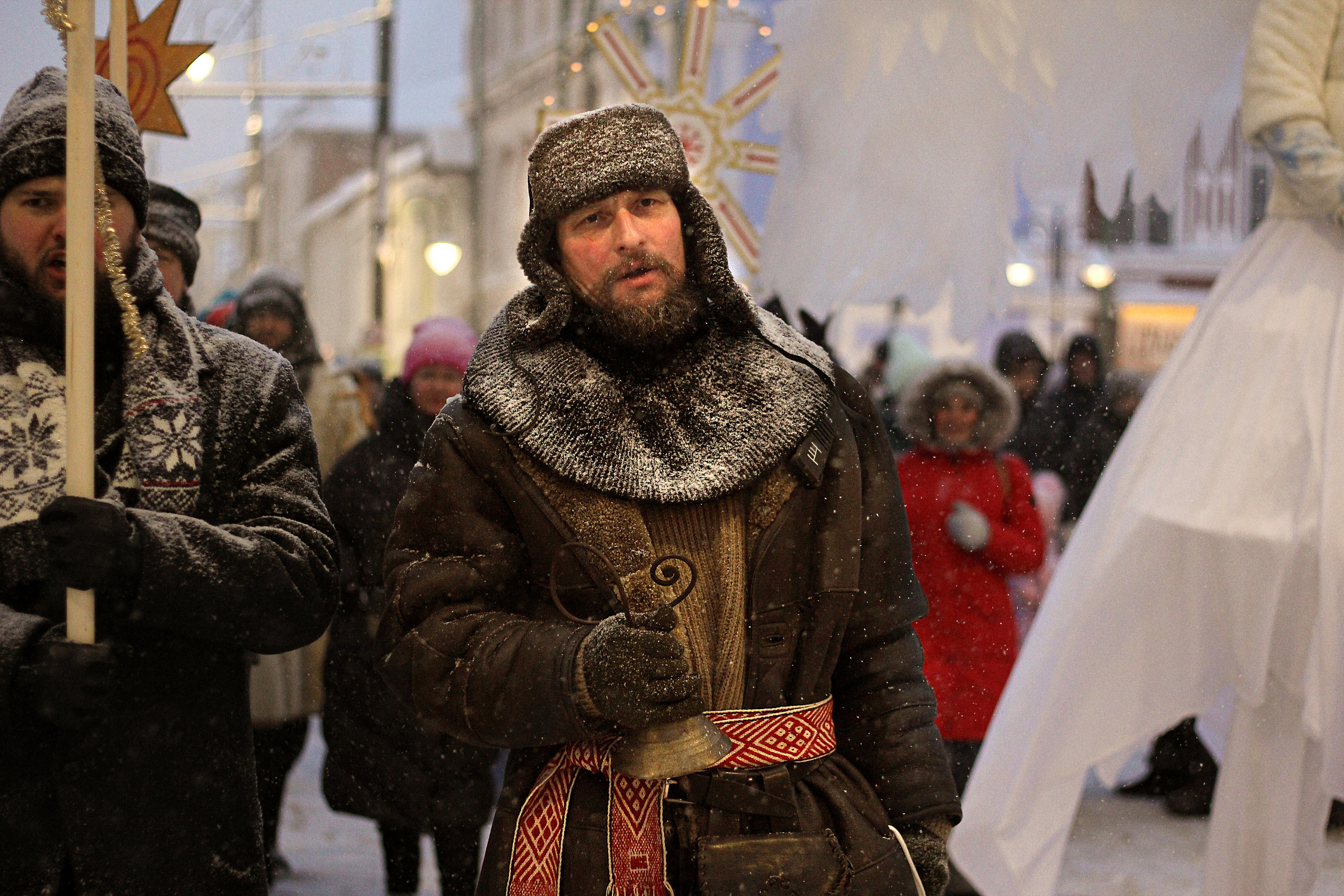 Александр Смирнов на шествии