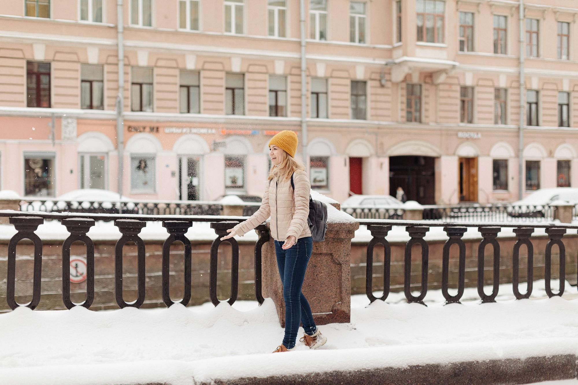 Фотосессия лав стори Андрея и Лизы в СПб