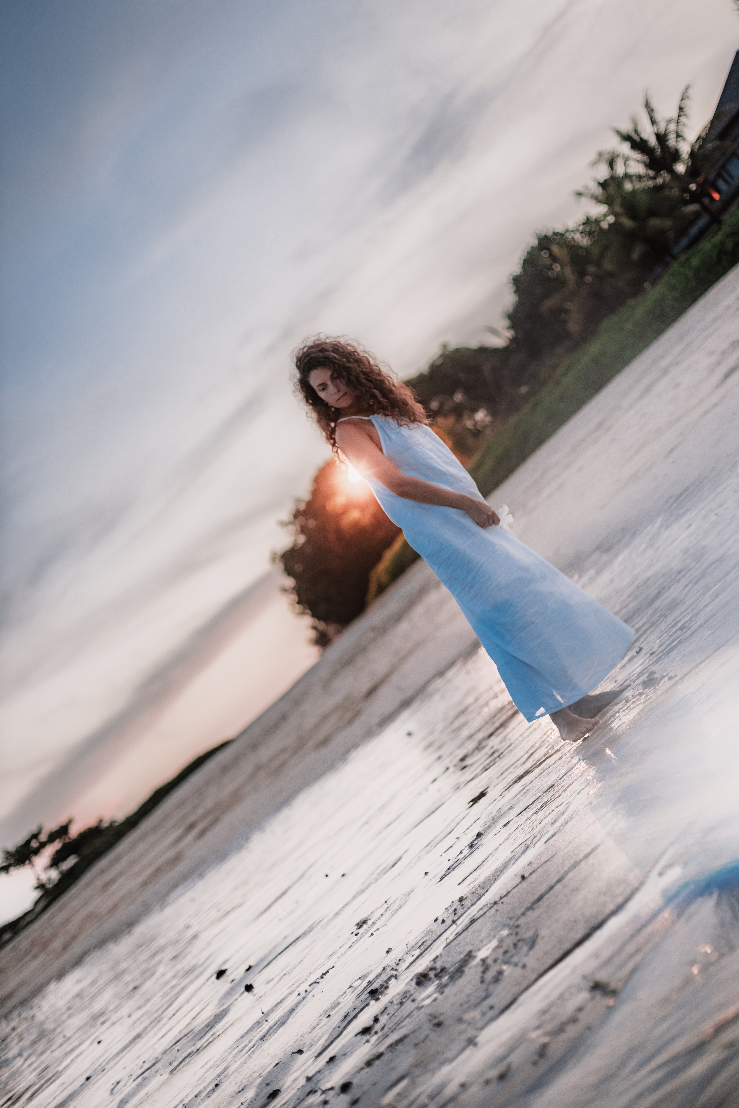 Curly ocean. Mariam Bagdasaryan