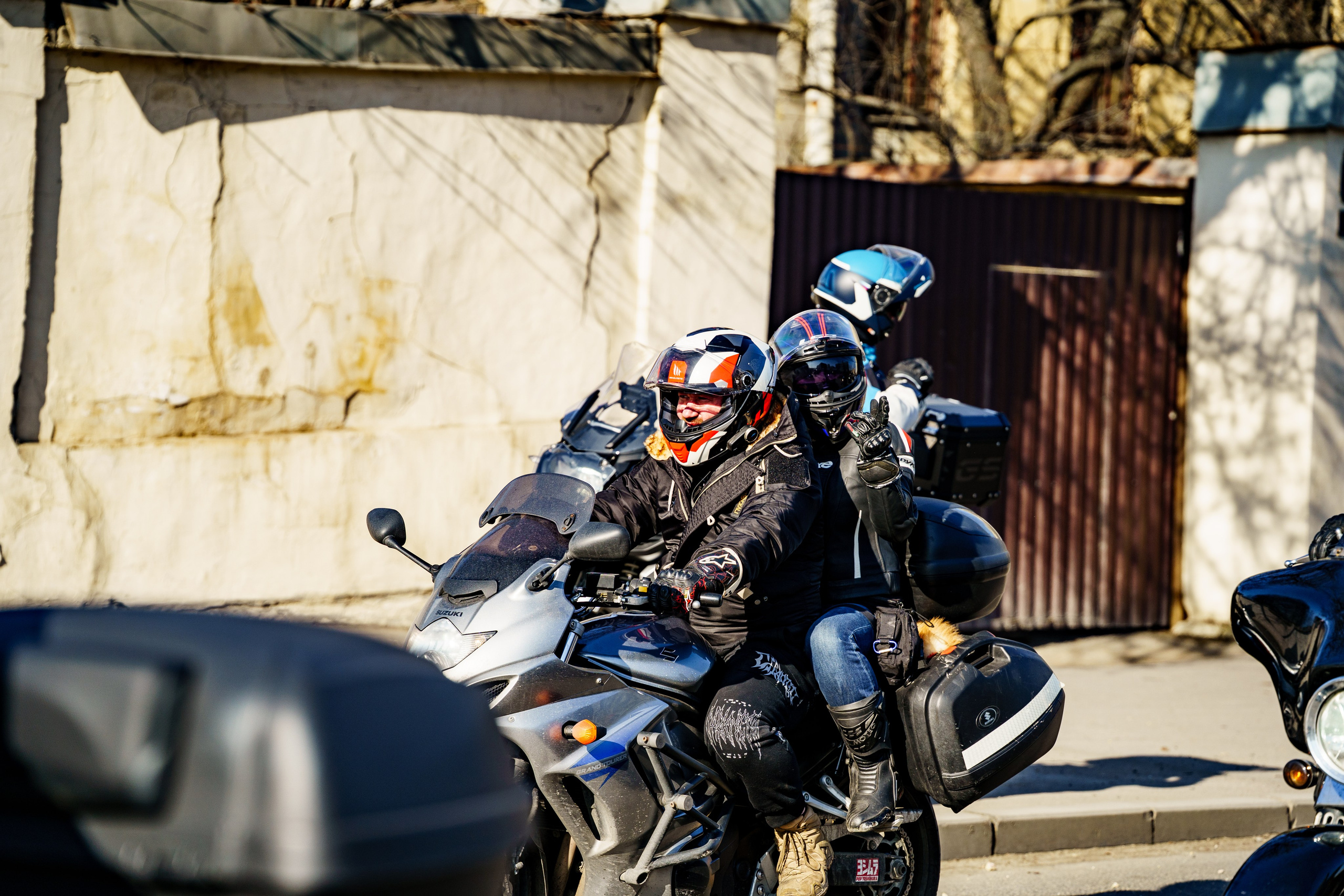 Прохват мотоклуба Norman Riders ч.1. Концертный и репортажный фотограф в Санкт-Петербурге Слава Пахомов