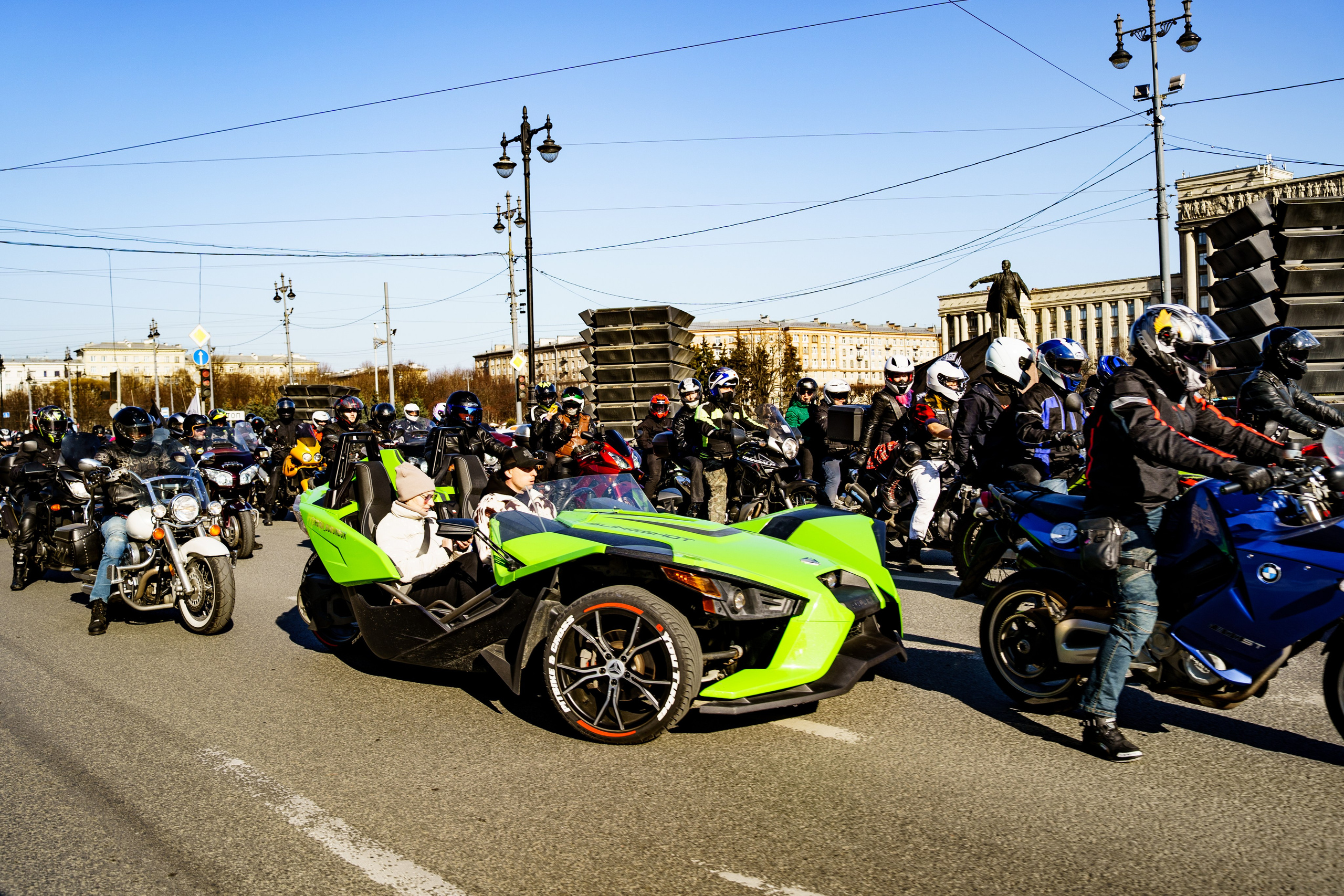 Прохват мотоклуба Norman Riders ч.1. Концертный и репортажный фотограф в Санкт-Петербурге Слава Пахомов