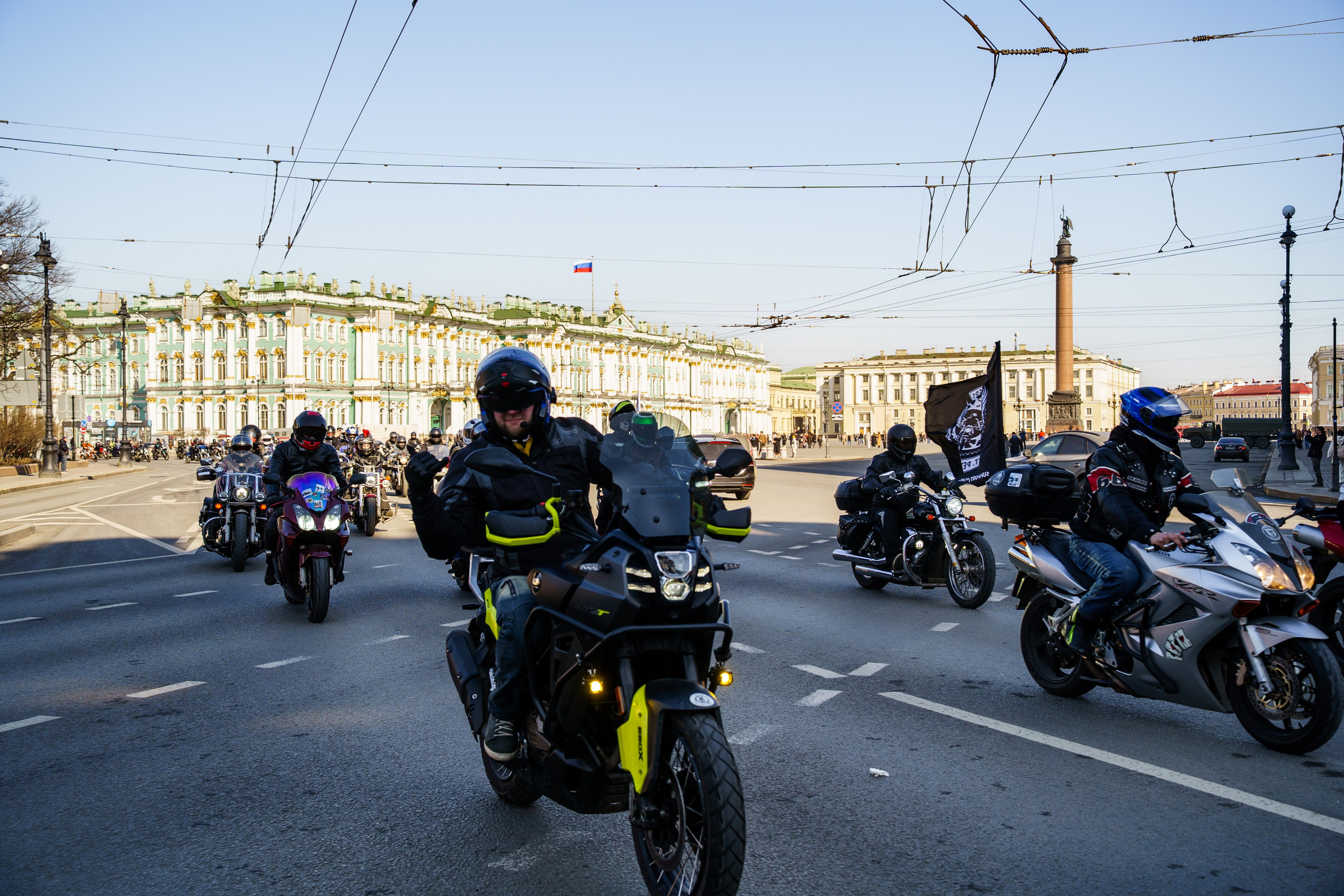 Прохват мотоклуба Norman Riders ч.1. Концертный и репортажный фотограф в Санкт-Петербурге Слава Пахомов