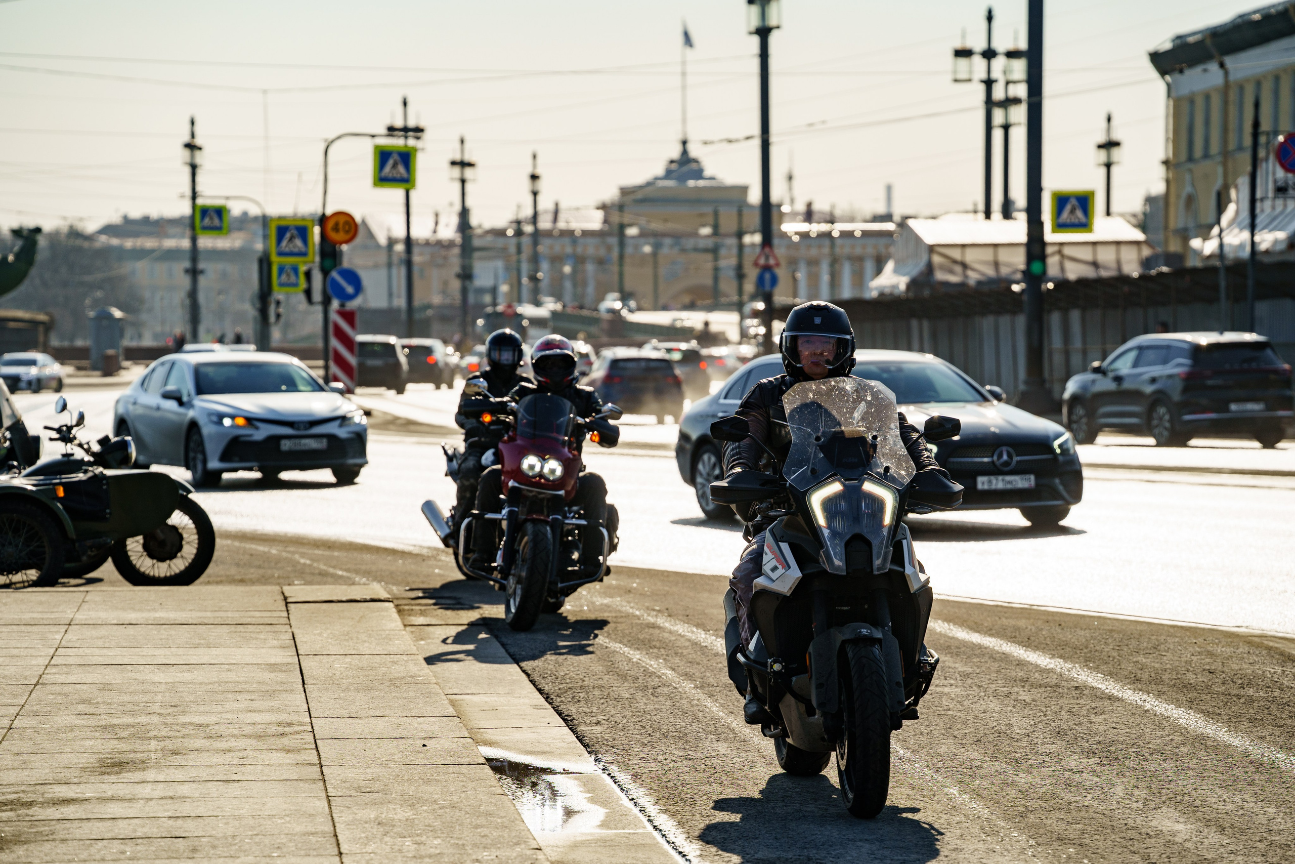 Прохват мотоклуба Norman Riders ч.1. Концертный и репортажный фотограф в Санкт-Петербурге Слава Пахомов