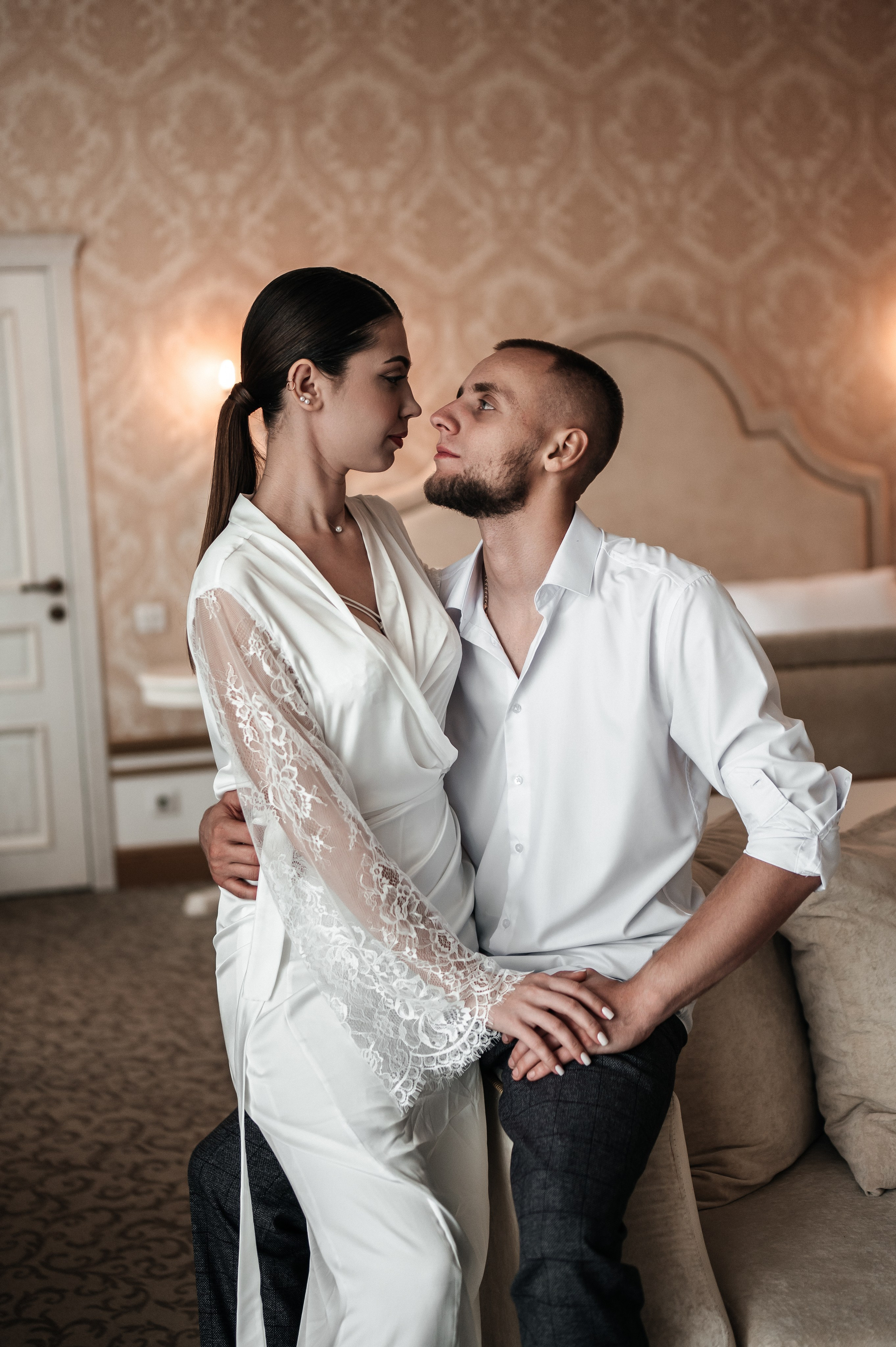 Максим и Наталья. Сборы, прогулка. Фотограф Екатерина Бочарникова