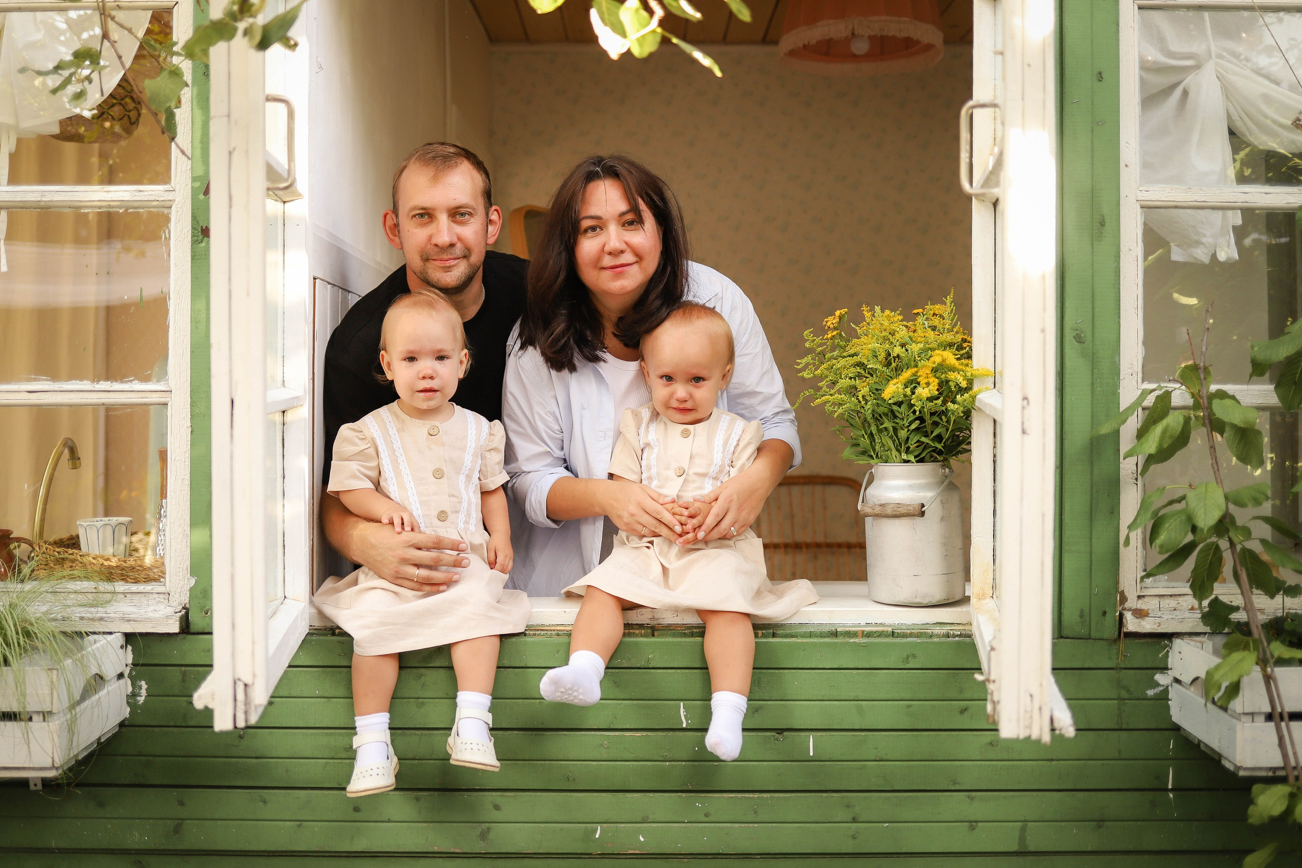 Малыши. ГринДача. Семейный фотограф в Люберцах Шешина Анастасия