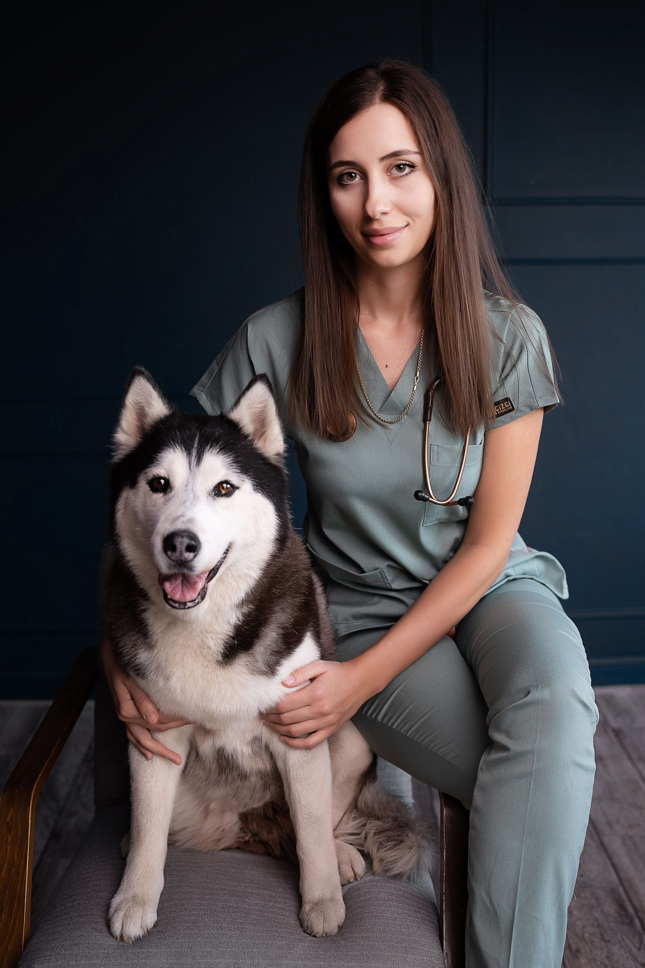 Мадлен. Портрет Ветеринара. Семейный фотограф, женский фототерапевт