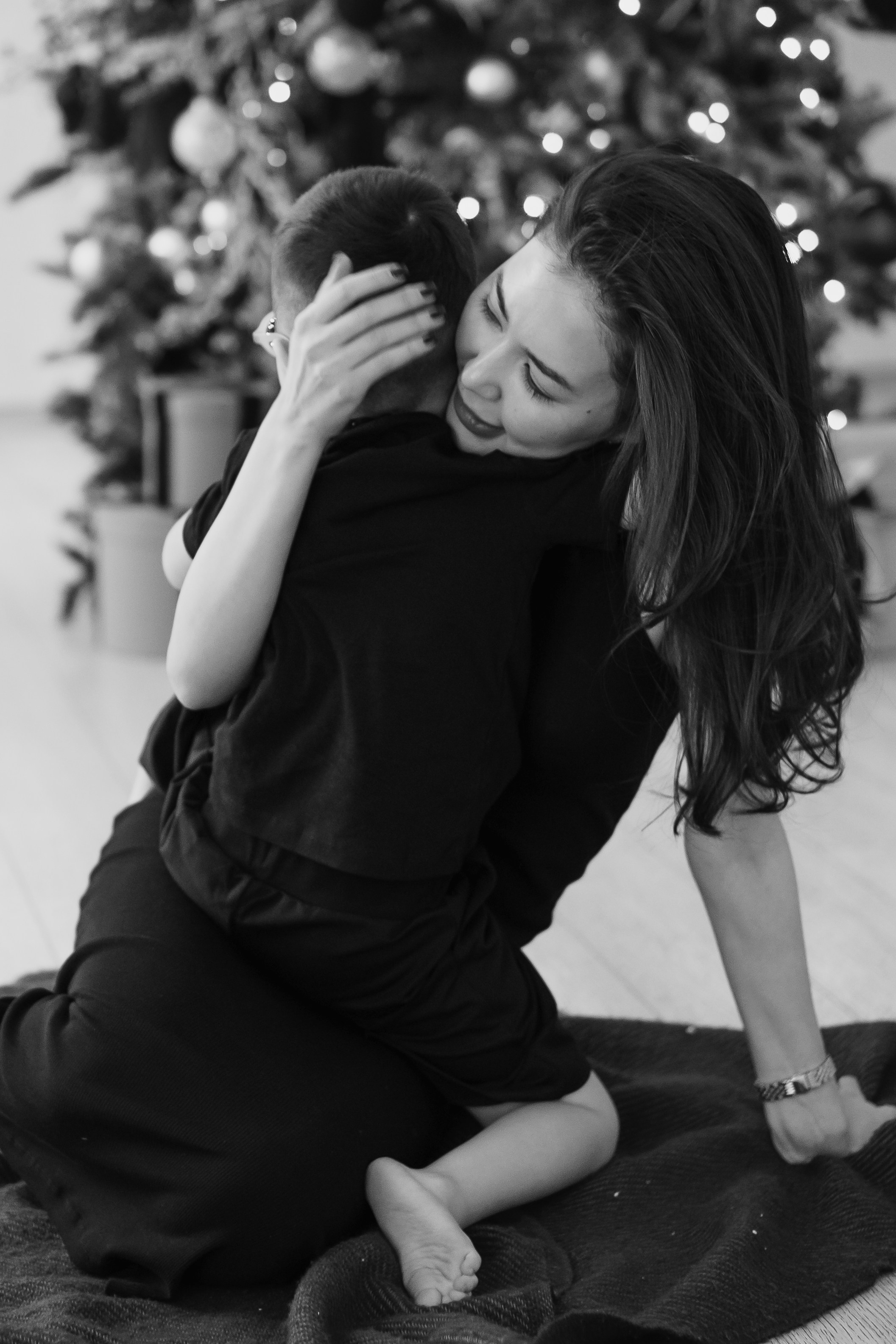 Гиляна и Данечка. Новогодняя история в студии. Фотограф Ольга Игорева