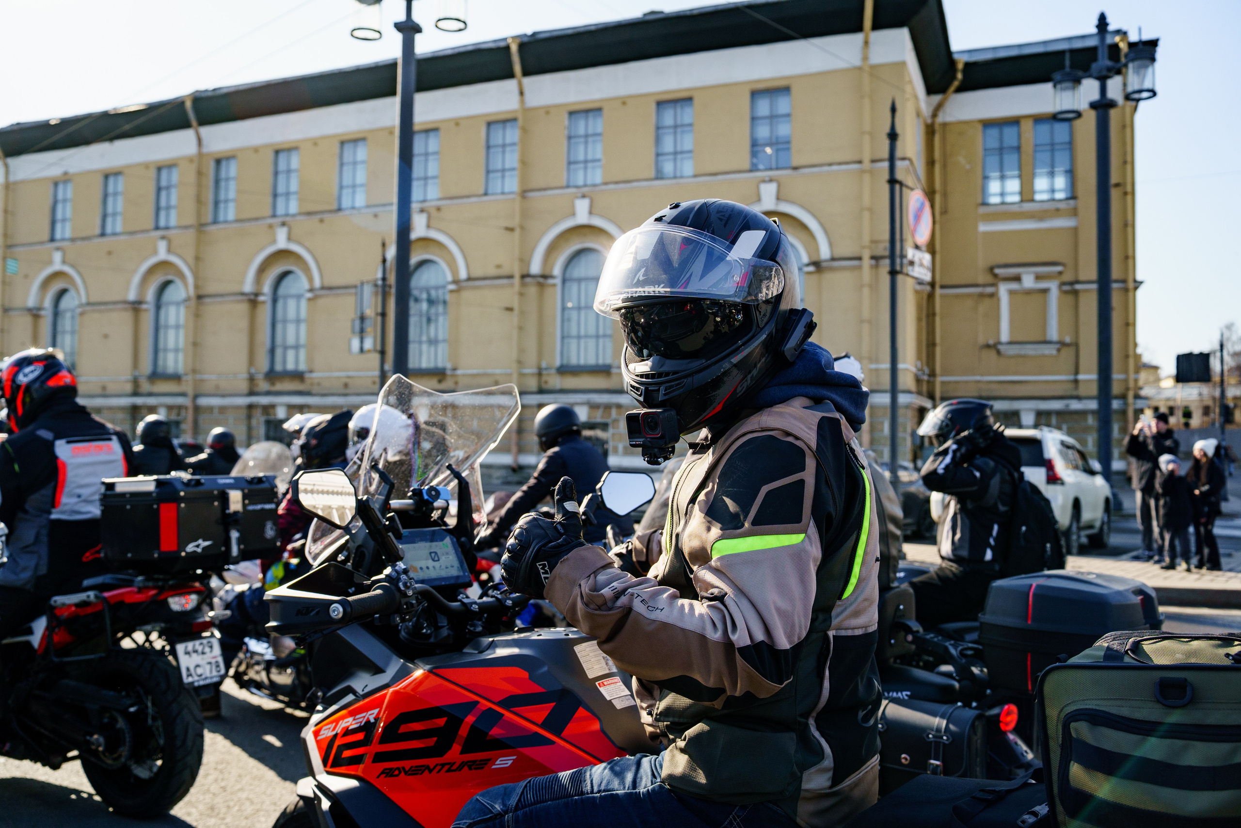 Прохват мотоклуба Norman Riders ч.1. Концертный и репортажный фотограф в Санкт-Петербурге Слава Пахомов