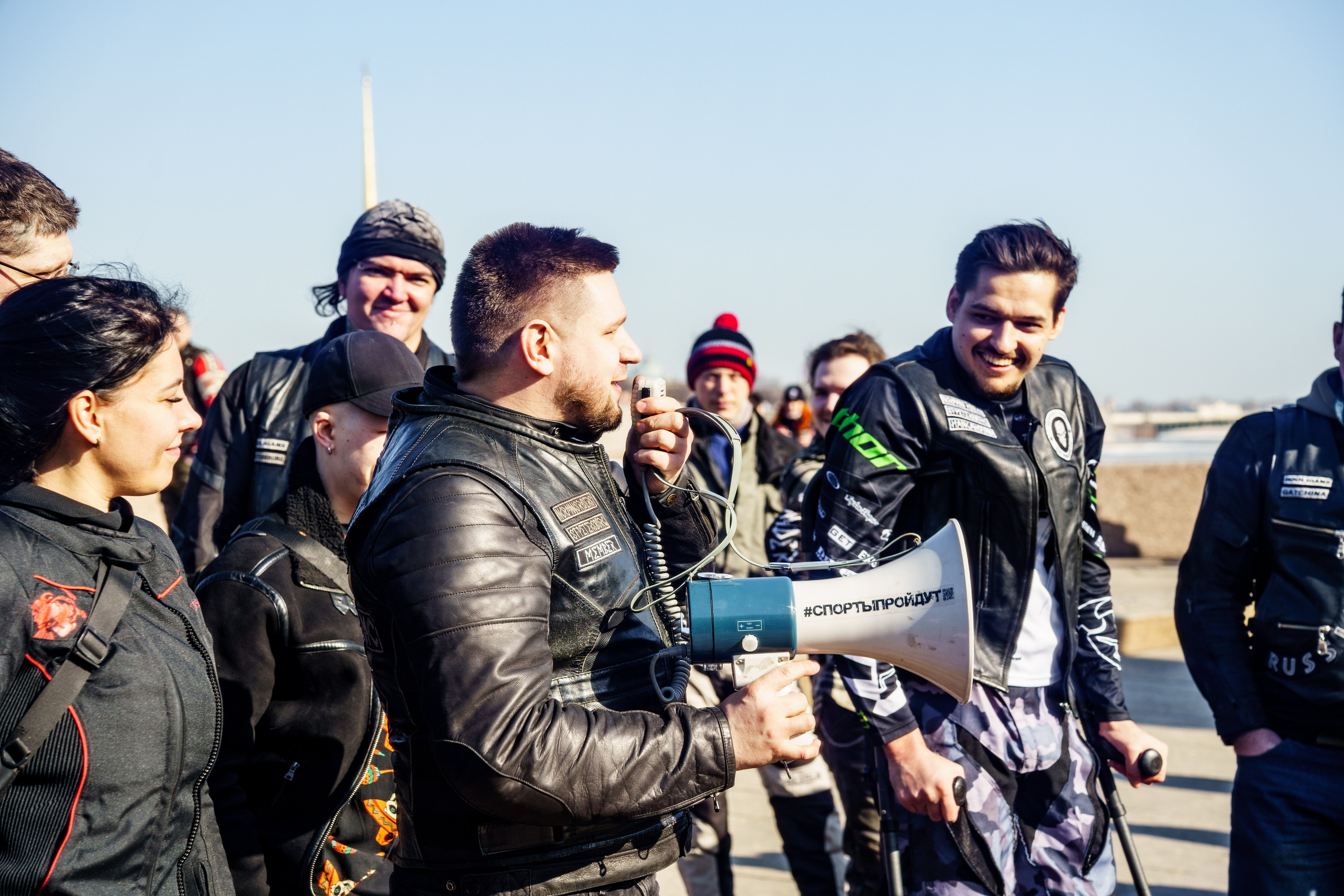 Прохват мотоклуба Norman Riders ч.1. Концертный и репортажный фотограф в Санкт-Петербурге Слава Пахомов