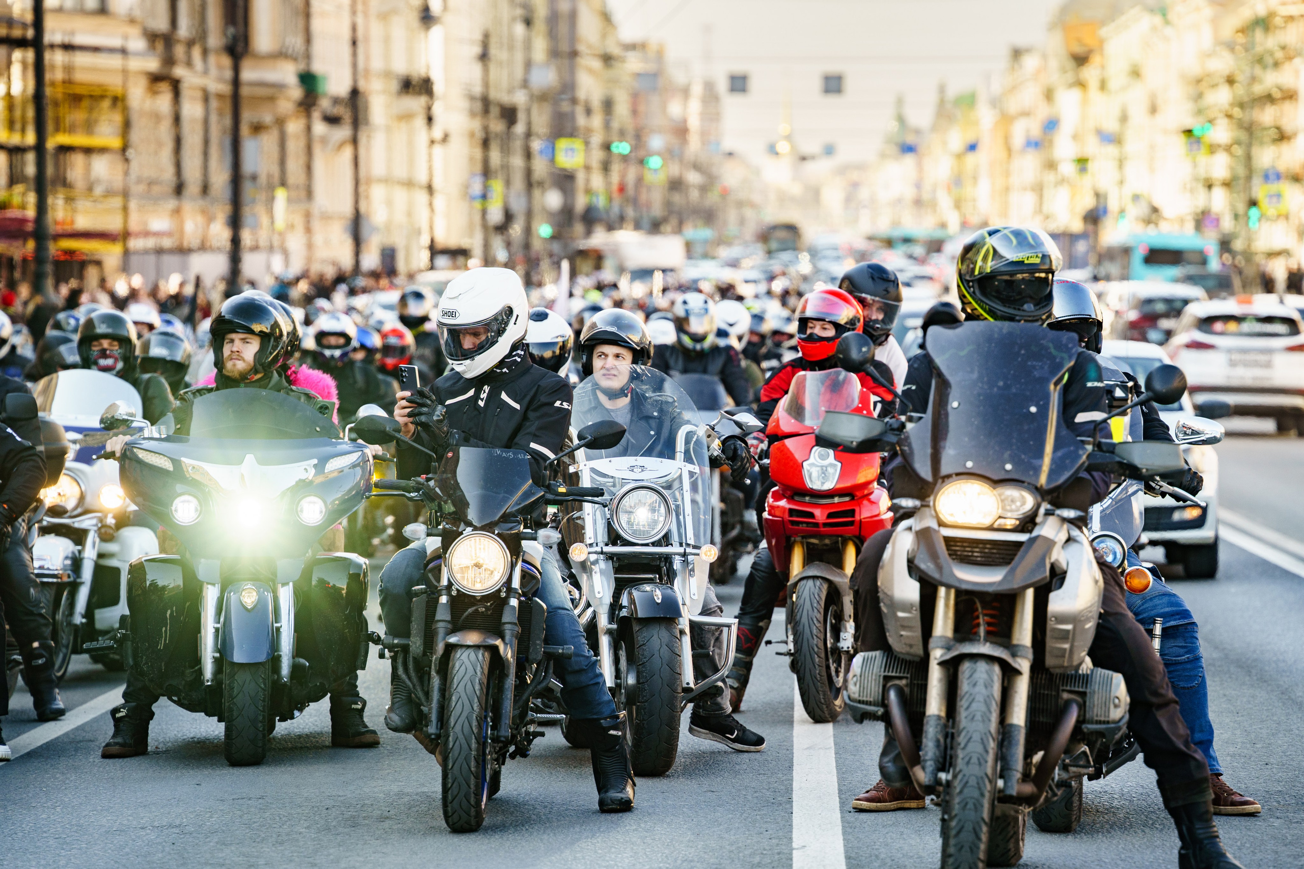 Прохват мотоклуба Norman Riders ч.1. Концертный и репортажный фотограф в Санкт-Петербурге Слава Пахомов