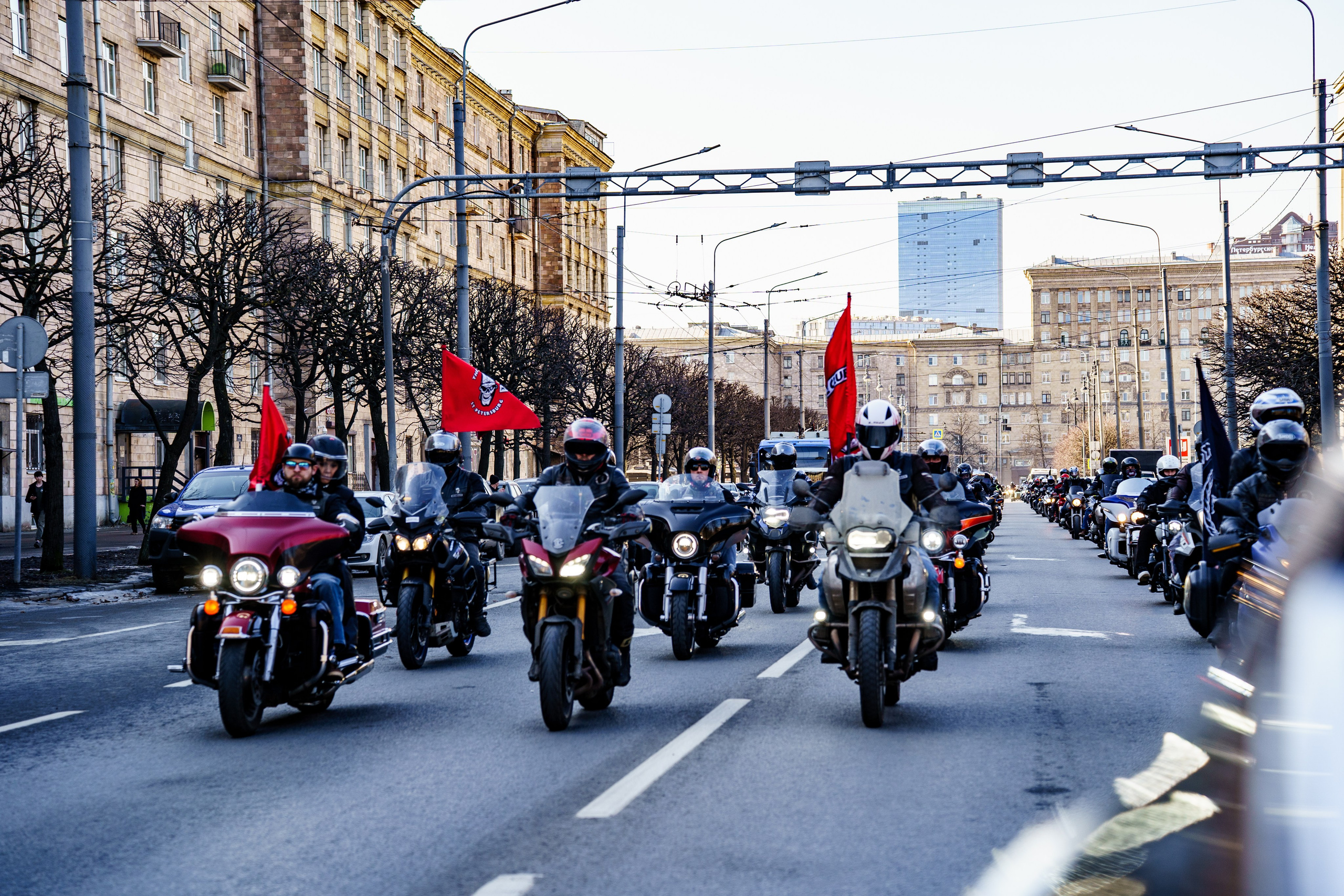 Прохват мотоклуба Norman Riders ч.1. Концертный и репортажный фотограф в Санкт-Петербурге Слава Пахомов