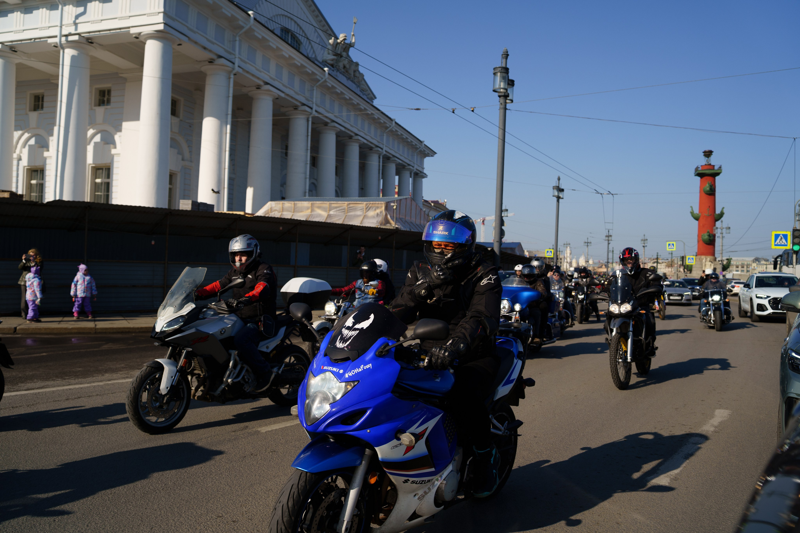 Прохват мотоклуба Norman Riders ч.1. Концертный и репортажный фотограф в Санкт-Петербурге Слава Пахомов