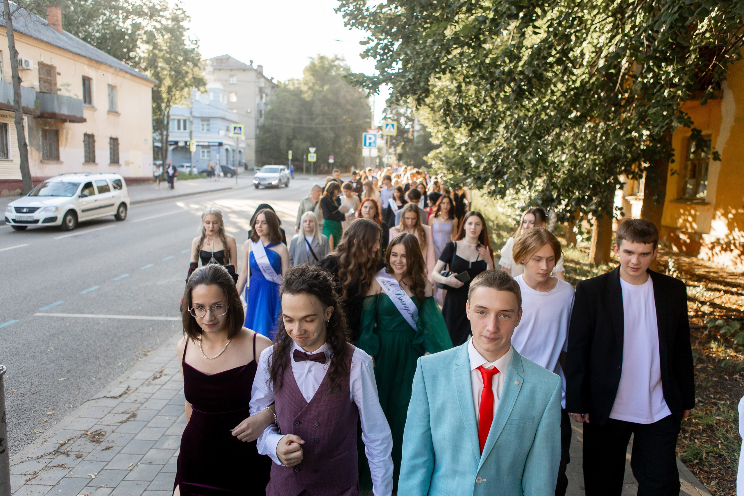 Выпускной Гимназия 12 2024 г. Свадебный и портретный Фотограф в Липецке Дмитрий Котюков