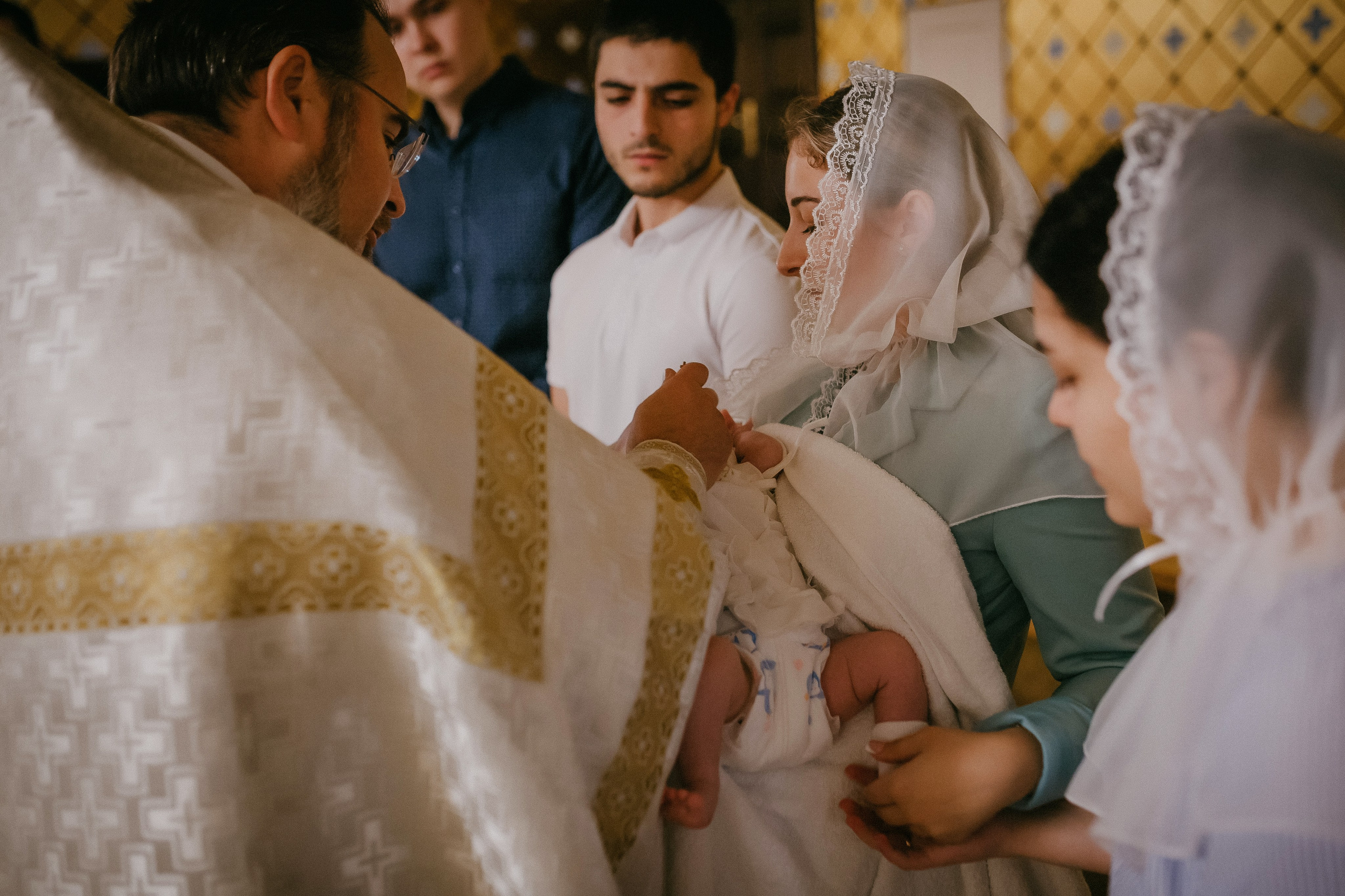 Крещение Софии. Храм Никольский. Семейный фотограф в Сургуте