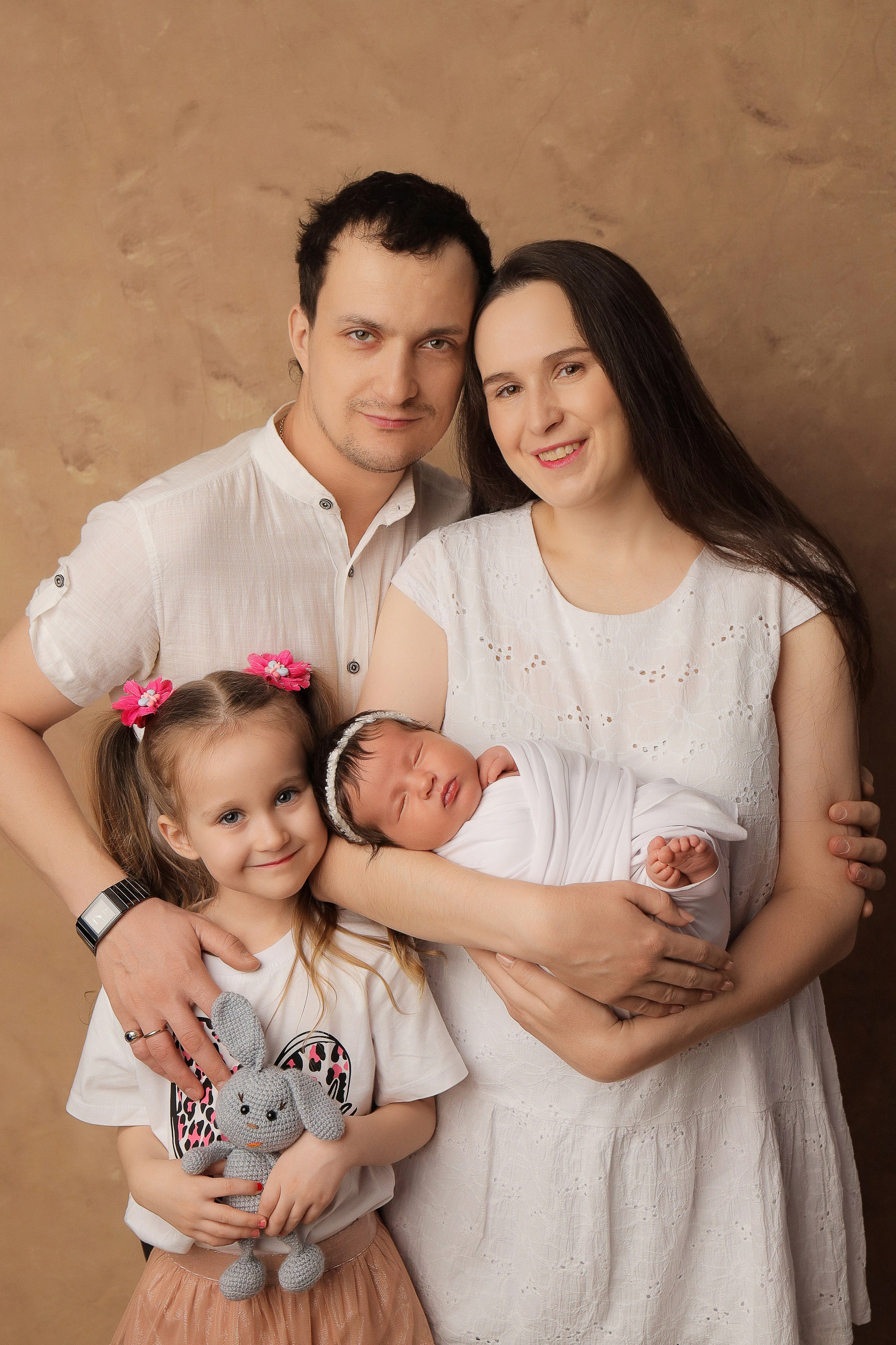 Новорожденные девочки. Фотограф новорожденных в Новокузнецке Анна Горошникова
