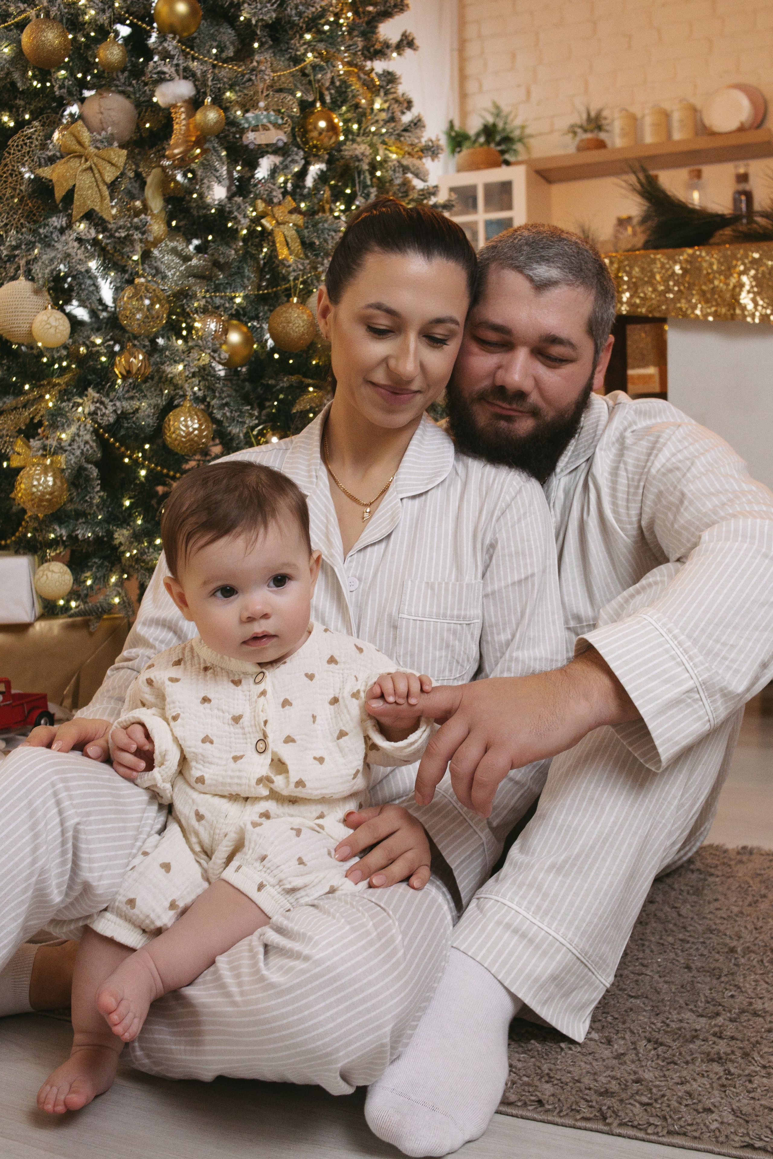Ева и родители. Семейный фотограф Гульцовская Екатерина