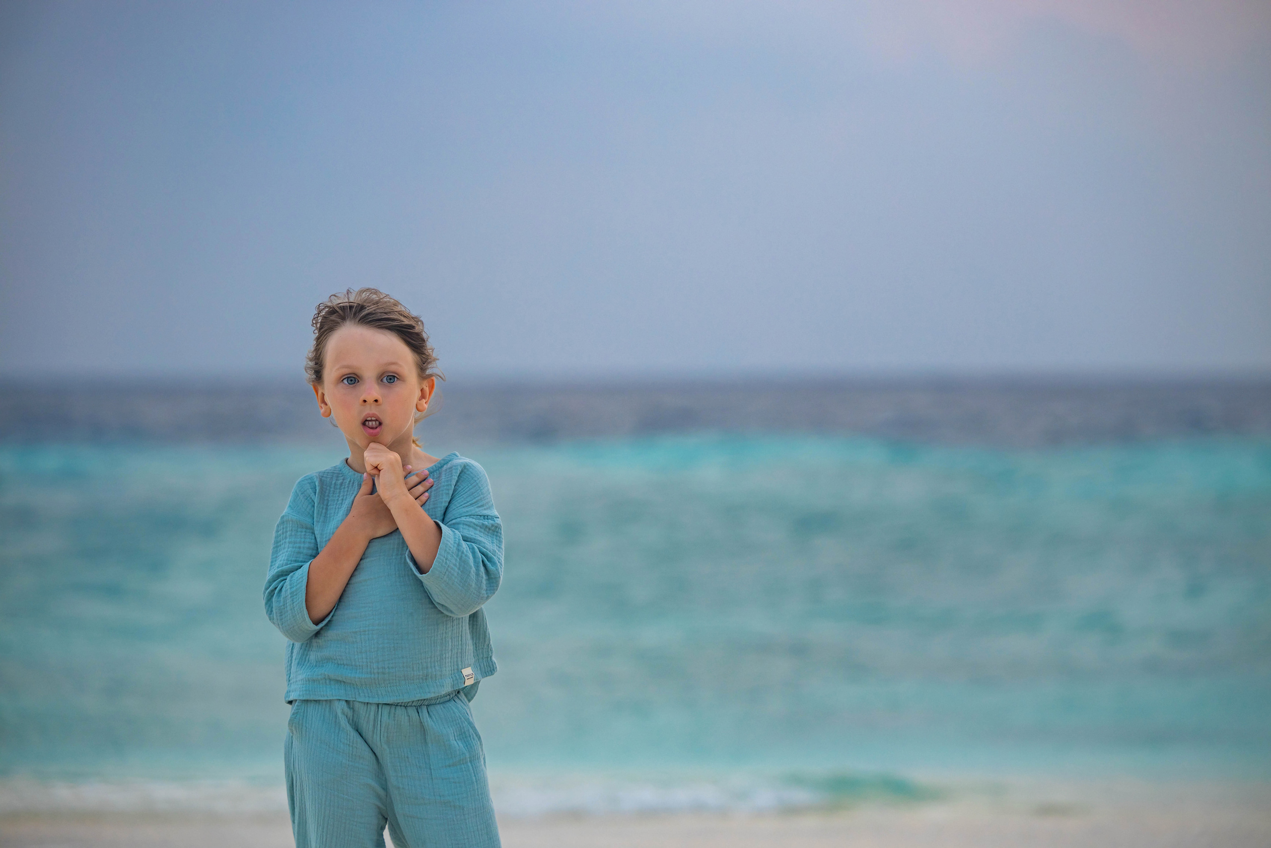 Детская фотосессия на мальдивах на острове Укулас