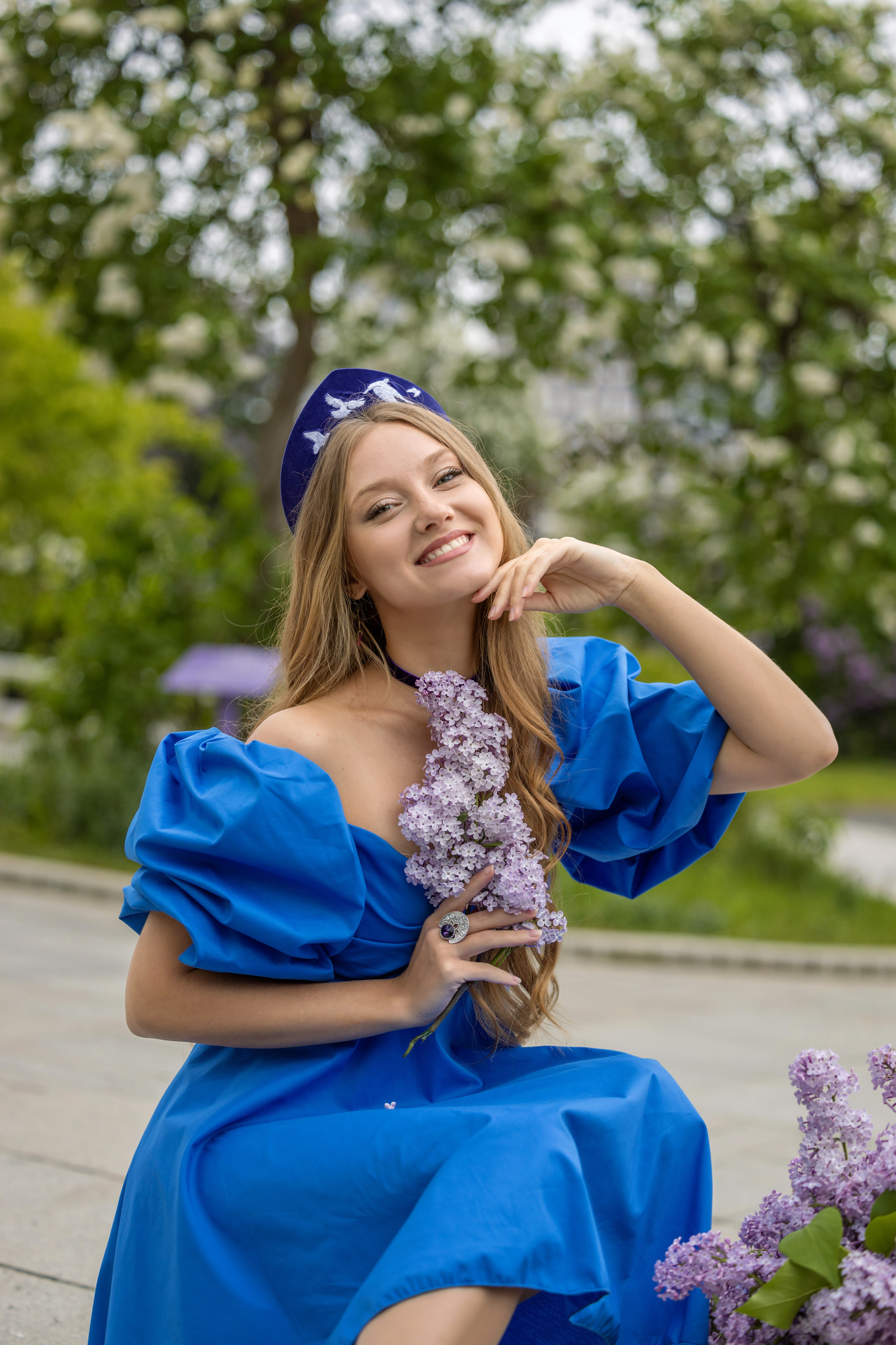 Фотосессия в Москве в Сиреневом саду