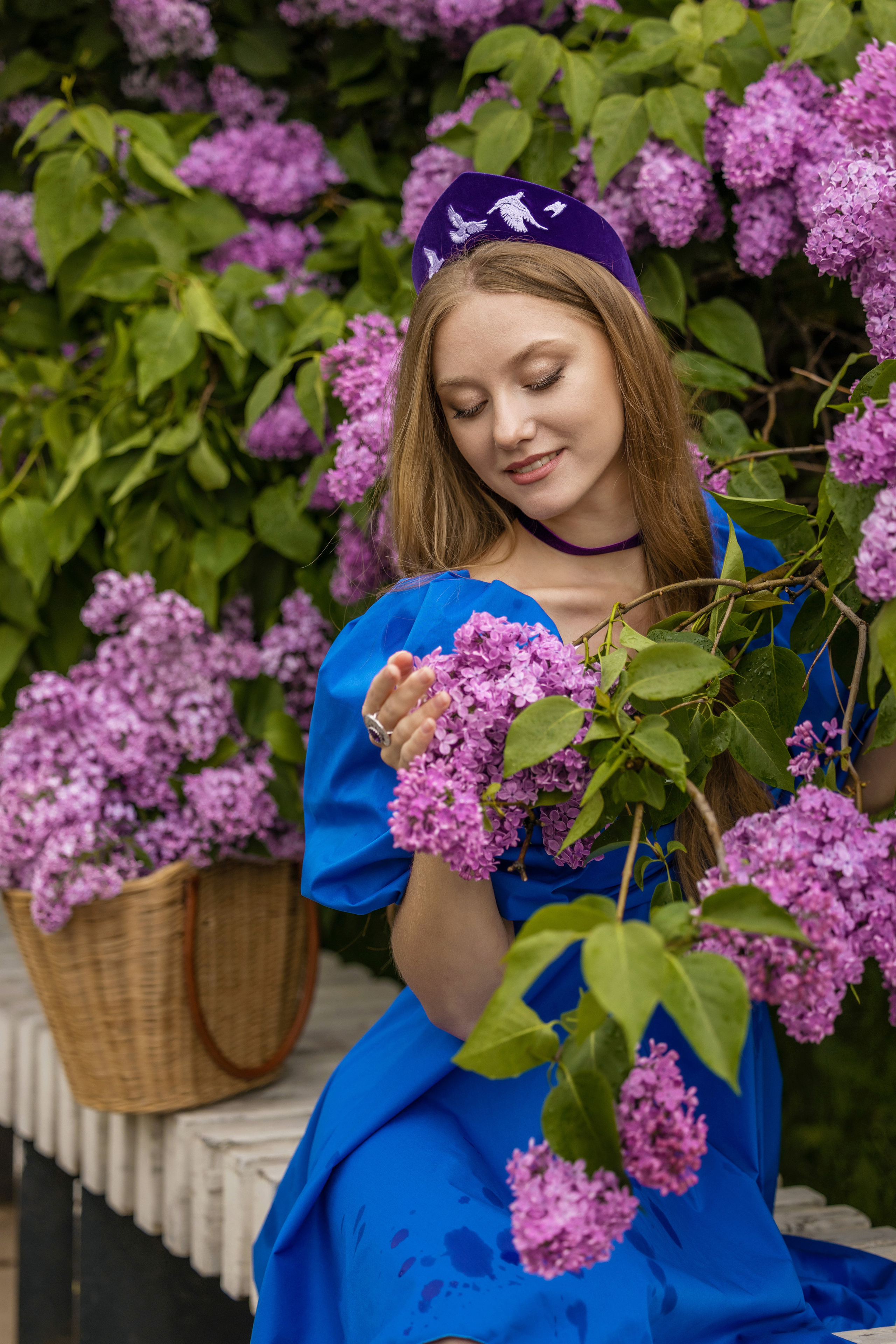 Фотосессия  в Сиреневом саду цена 