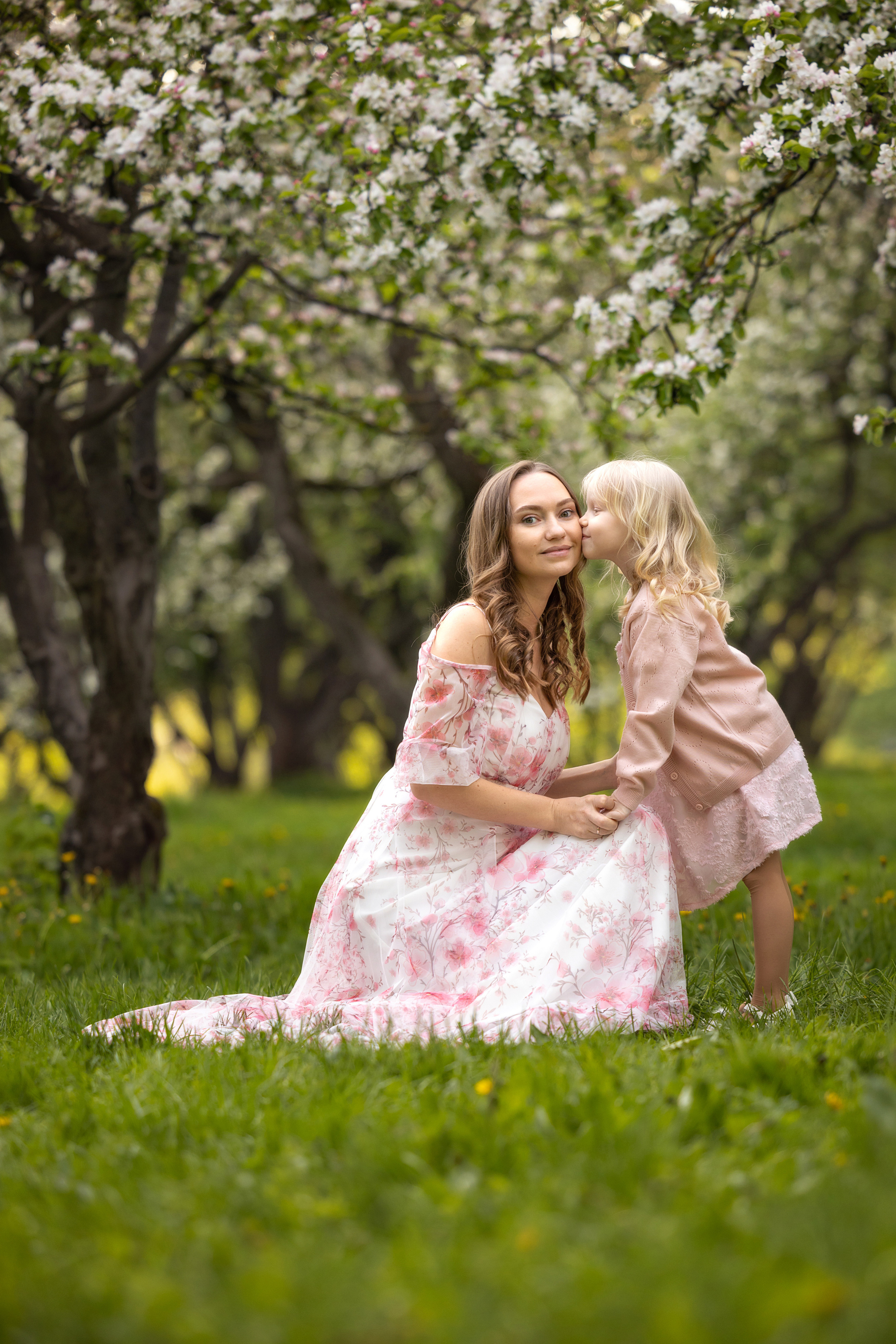 Фотосессия мама и дочь