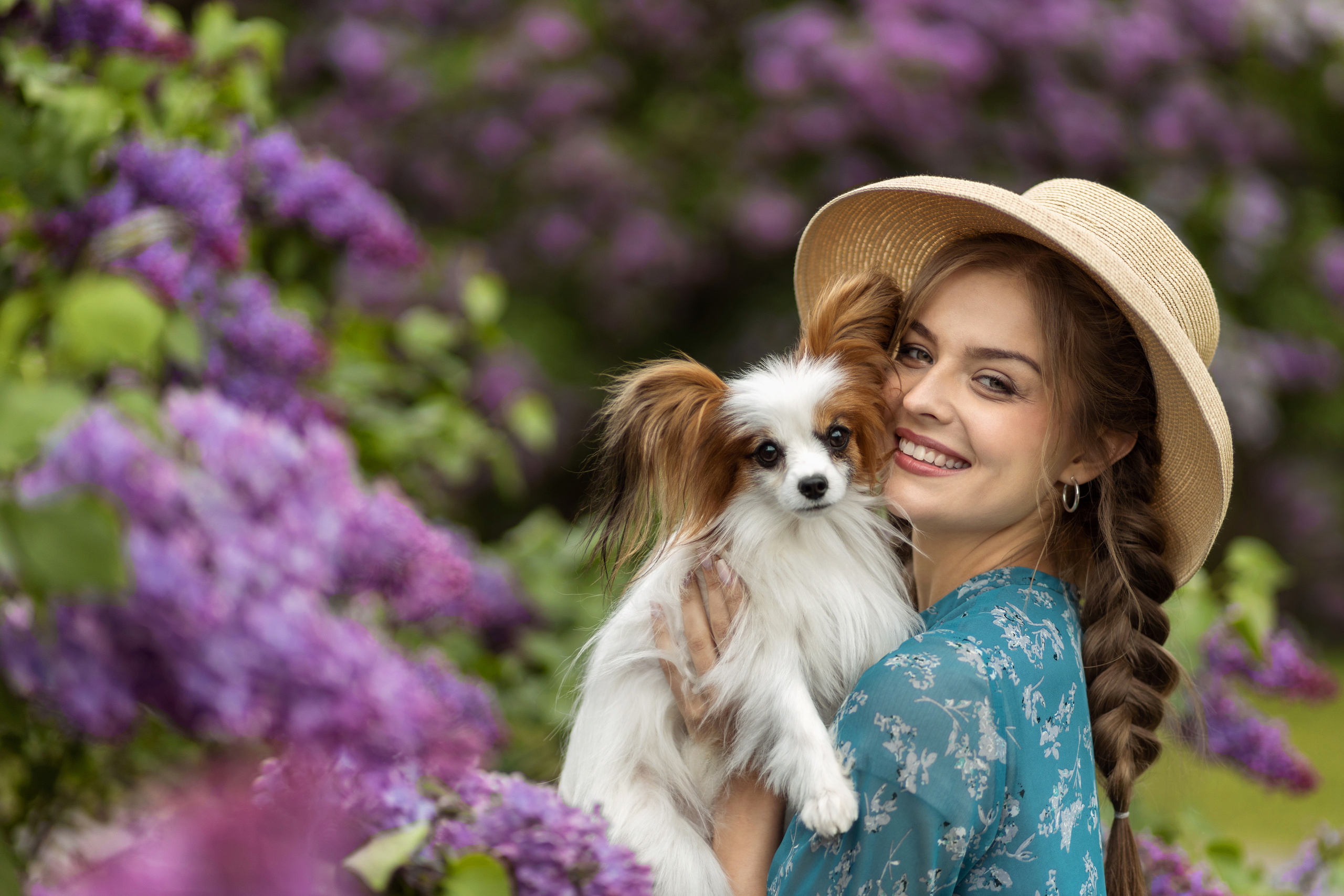 Идеи для Фотосессия в сиреневом саду 