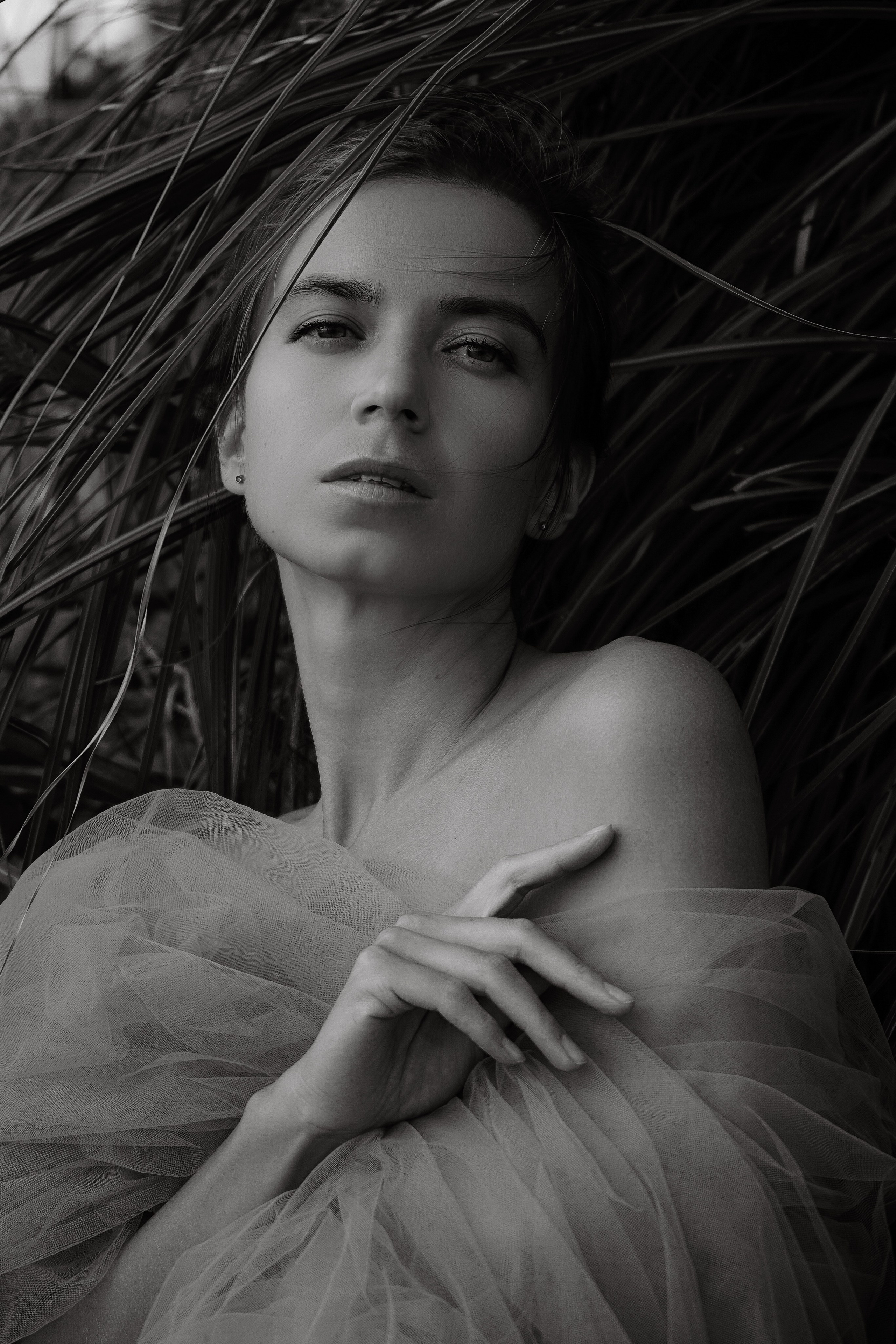 Женский портрет ЧБ. Фотограф в Сочи Марина Барс