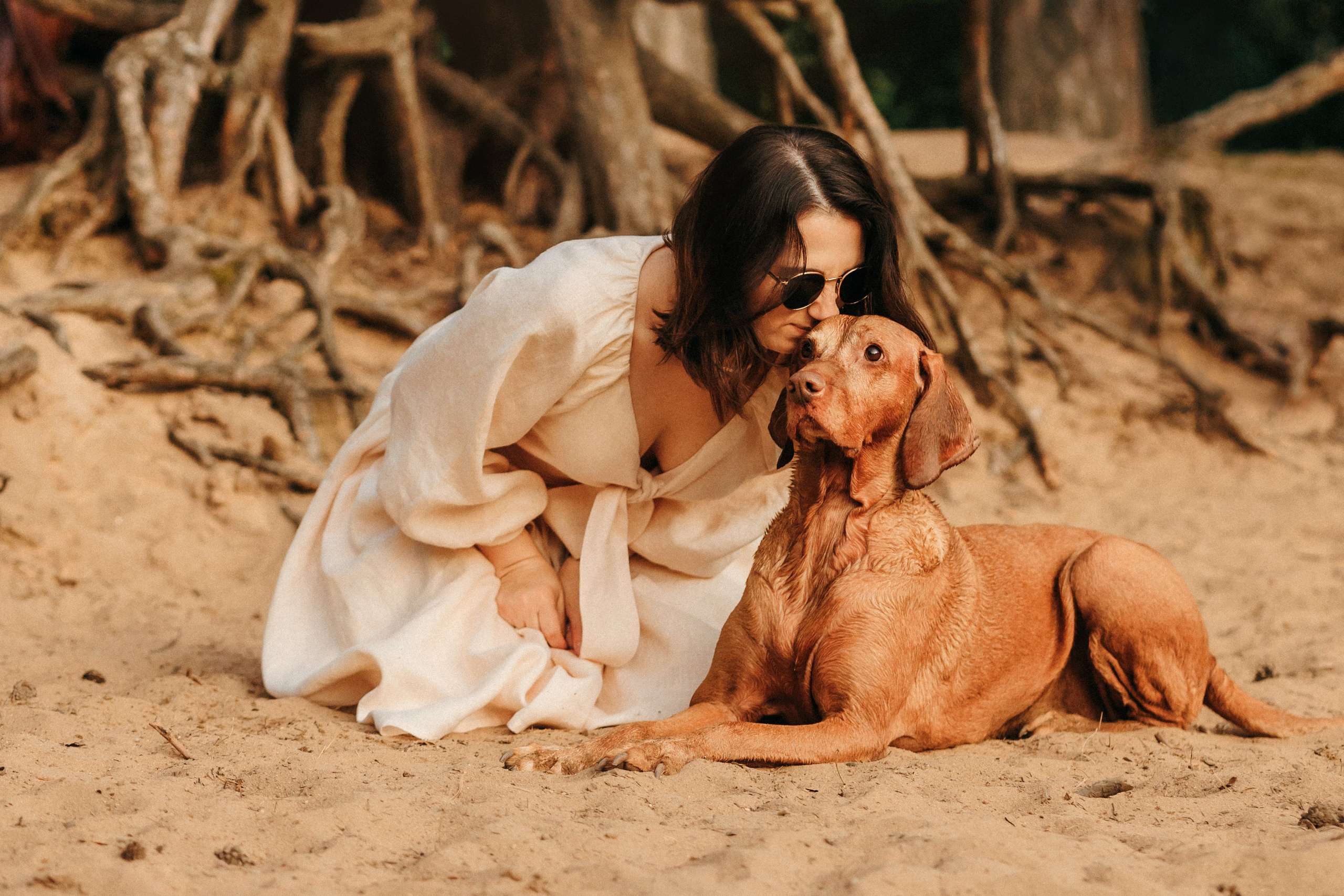 Марина, Глеб, Мая и Чили. Фотограф-анималист Елена Радченко, Москва