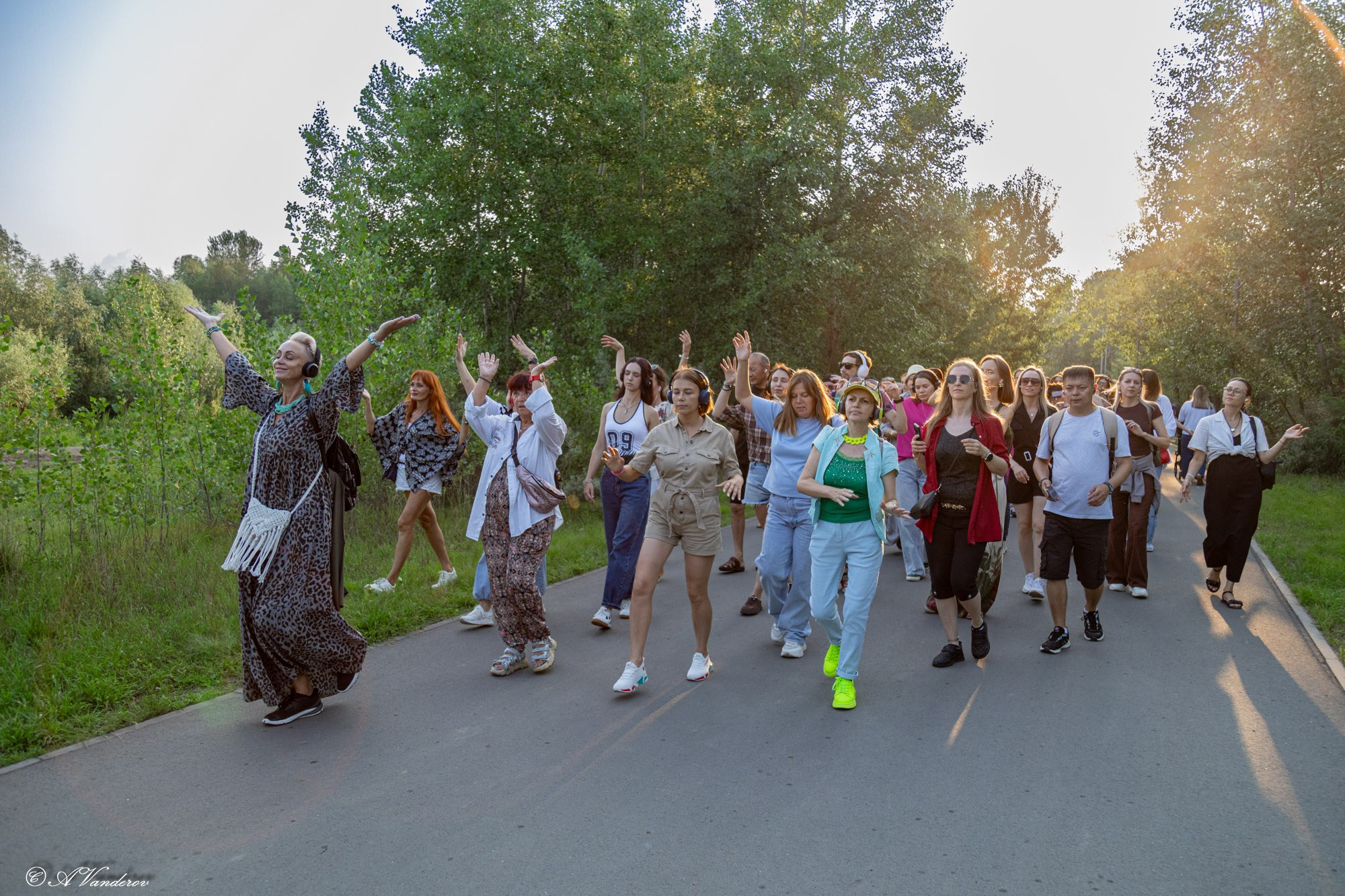 Танцевальная прогулка. Омск. 22.07.2026