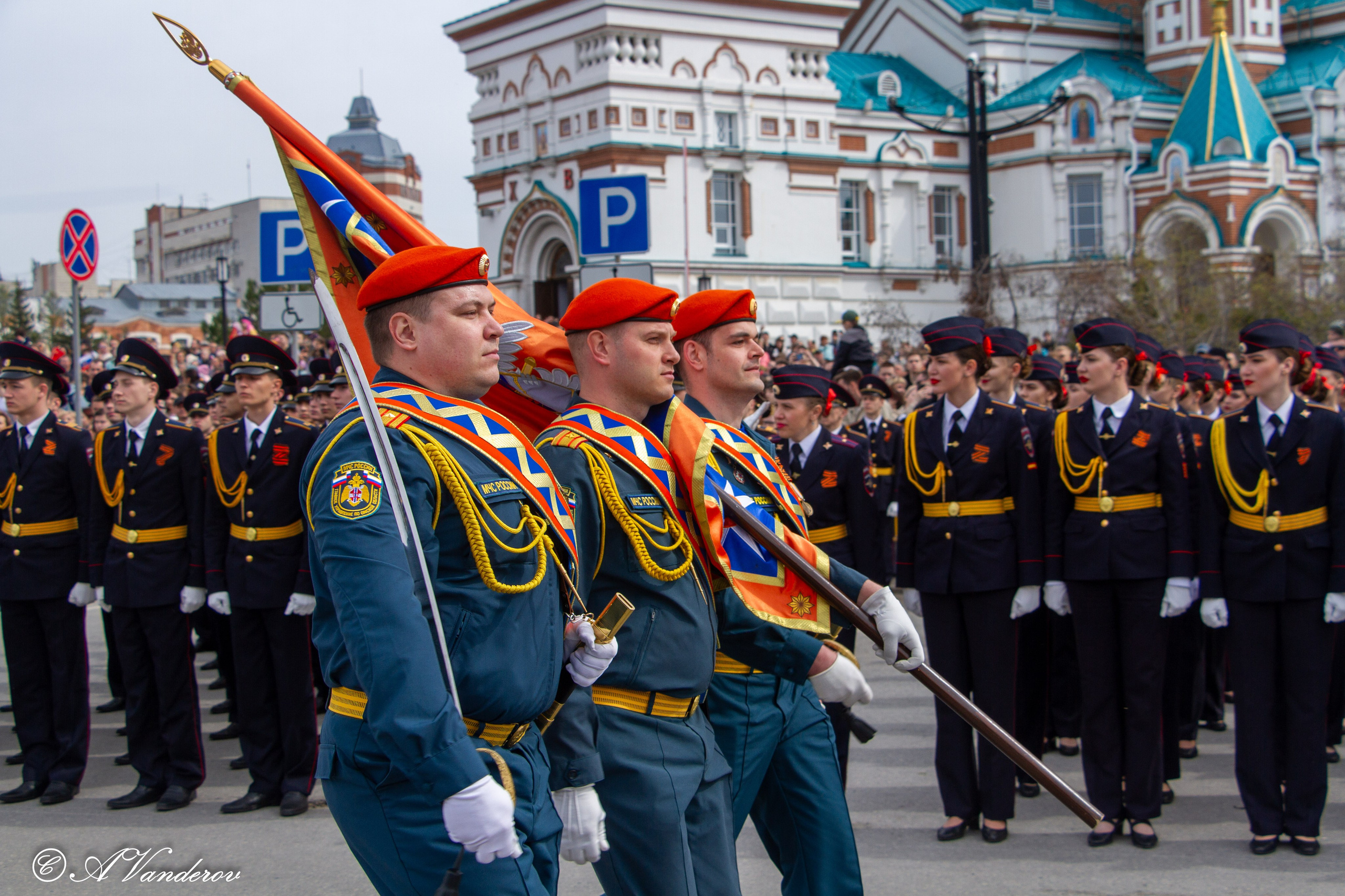Парад Победы Омск 2024. Фотограф Омск | Александр Вандеров