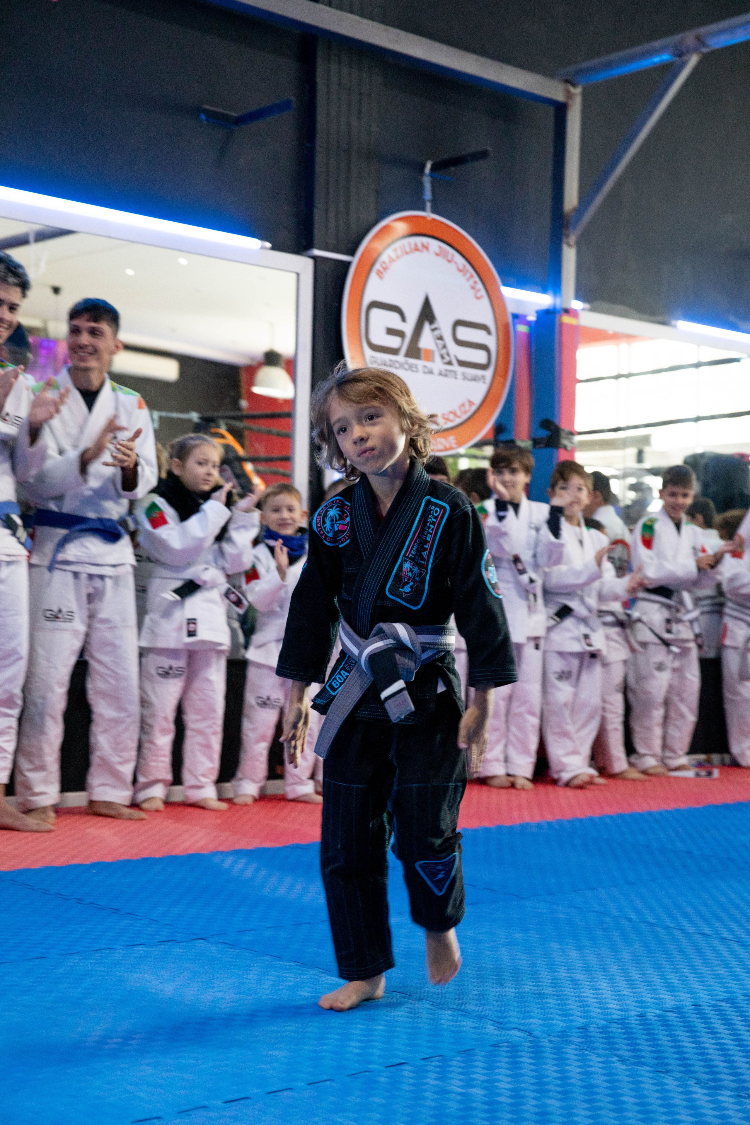 GAS Team’s Brazilian Jiu-Jitsu Ceremony in Vila Real de Santo António: Awarding New Belts. Photographer: Oksana Lomnova