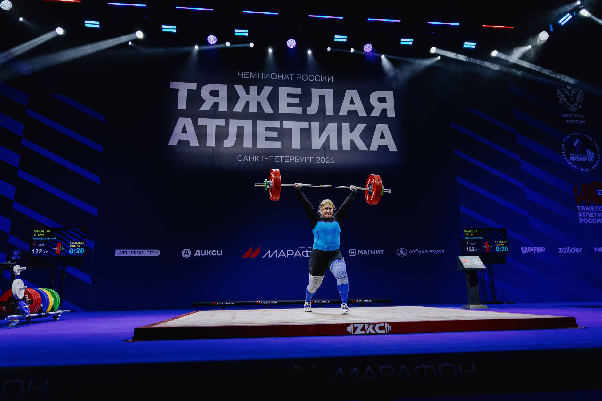 Чемпионат России по тяжелой атлетике 2025. Фотограф в Москве и Санкт-Петербурге Дарина