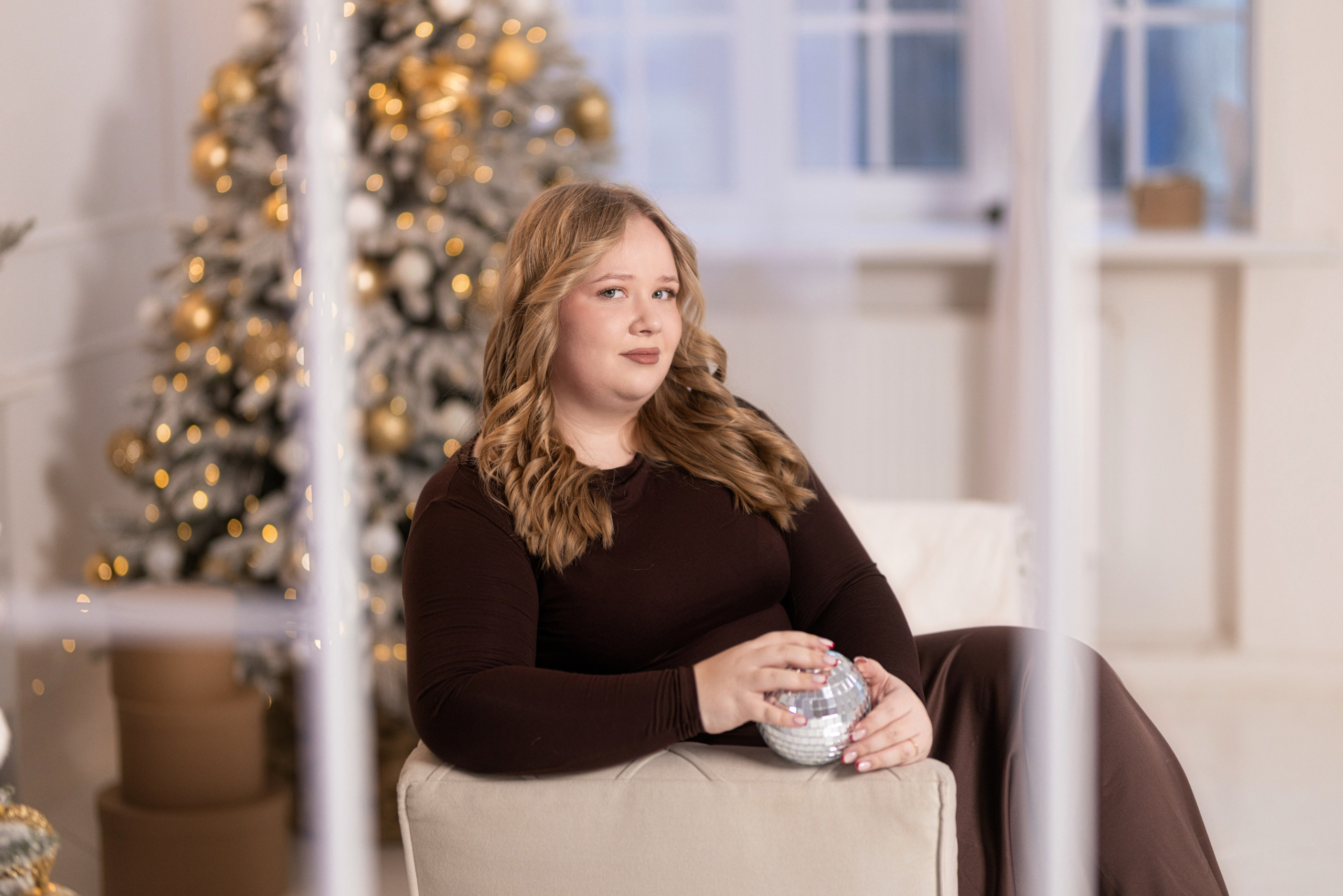 Новогодняя фотосъемка для клиентов студии балета в Воронеже