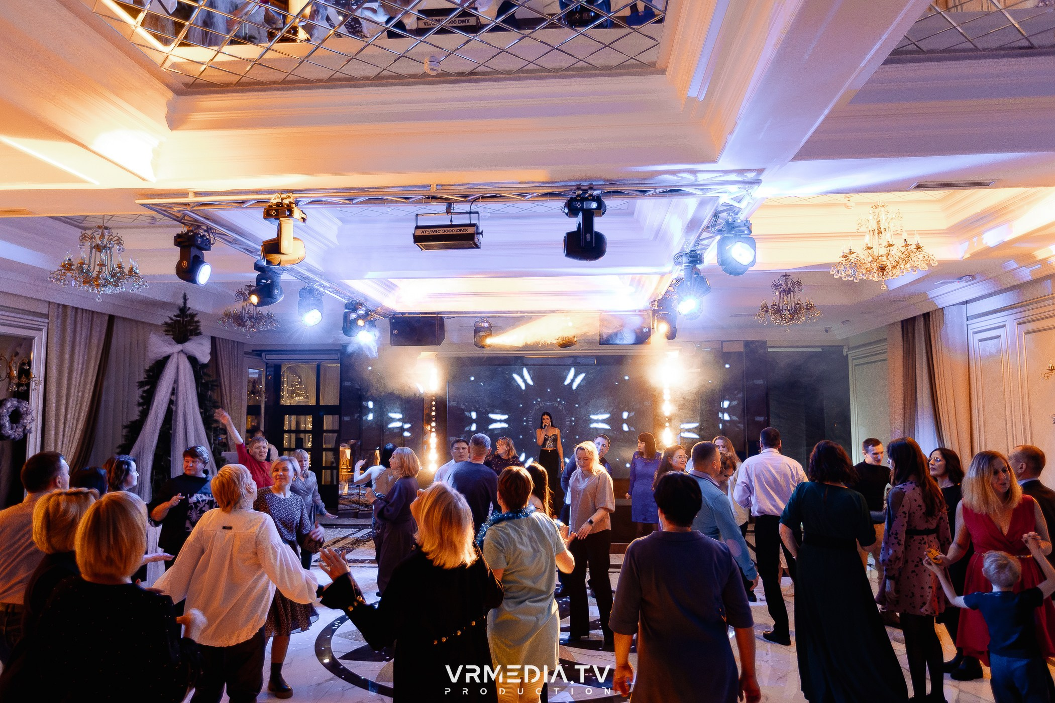 Новогодний вечер в ресторане «Лазурный Берег»