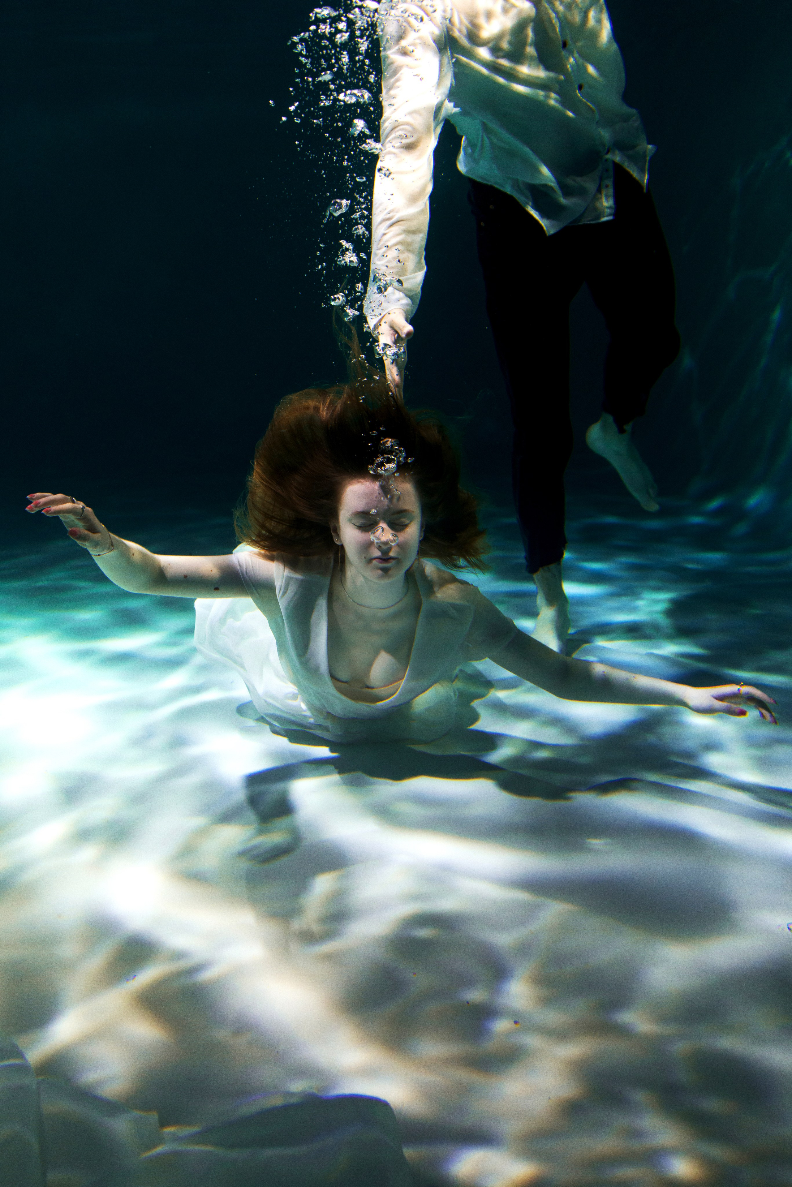 Под водой. Фотограф и дизайнер в Москве Екатерина Лобачева