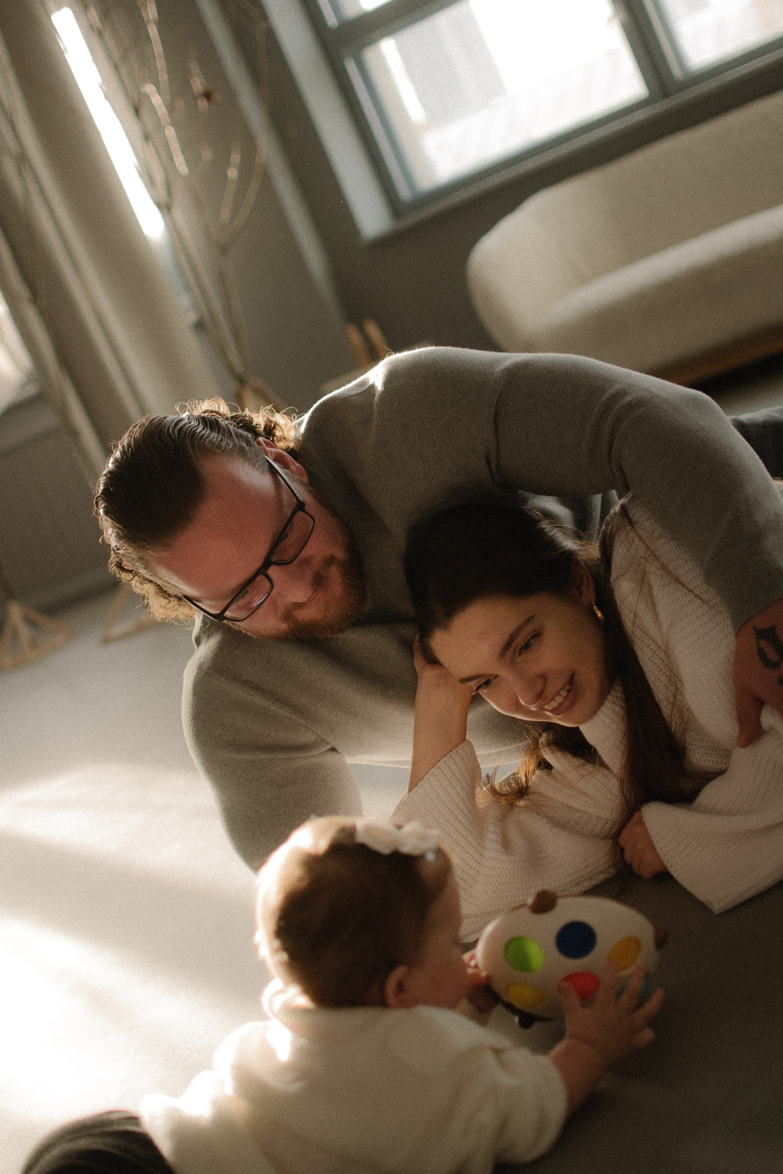 Полина, Сергей и Верочка. Фотограф Анфиса Хардина Екатеринбург