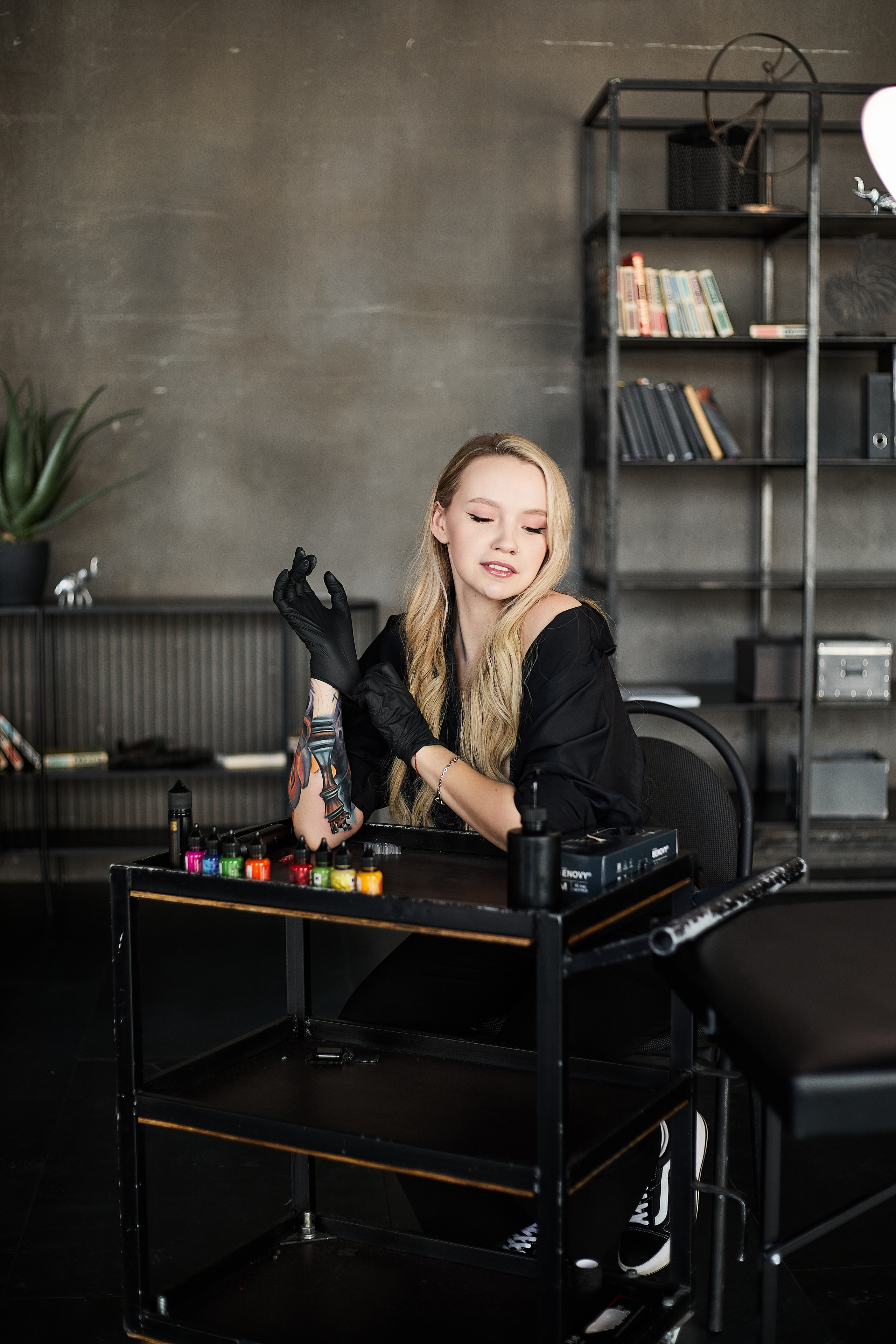 Тату мастер. Репортажный Фотограф Москва Дарья Лунева