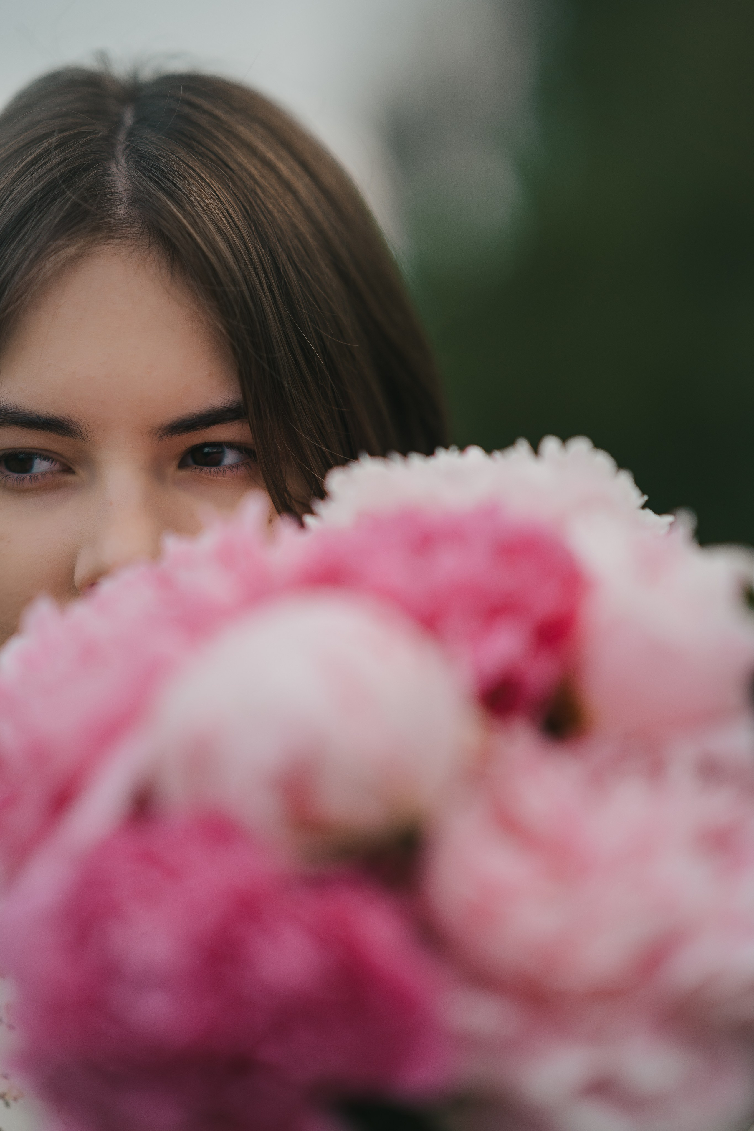 Маша и пионы. Семейный и детский фотограф в Сергиев Посаде, Хотьково Якимчук Любовь