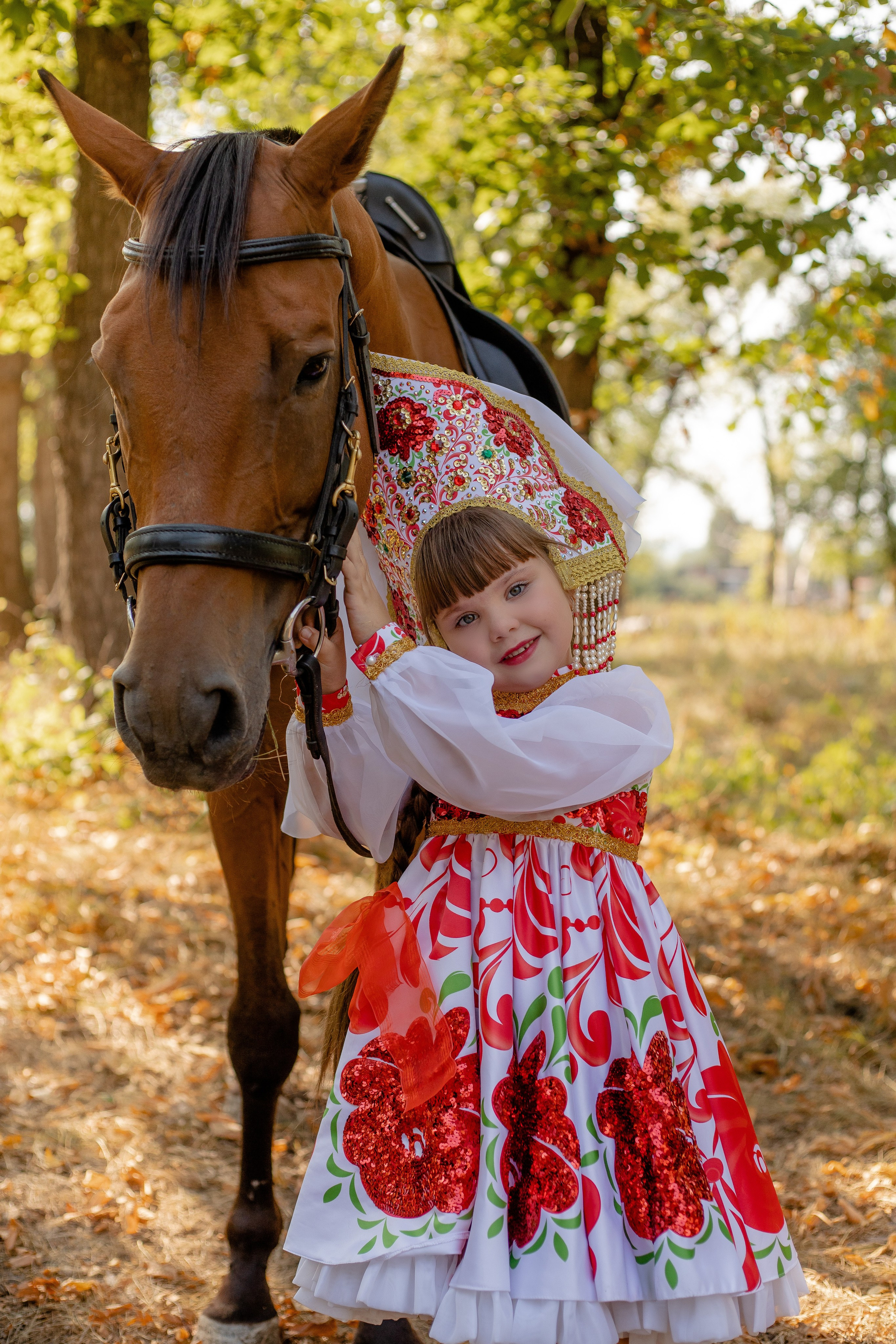 Летняя фотопрогулка с лошадкой 🌿. Семейный фотограф в Саратове Элоиза Ляпина