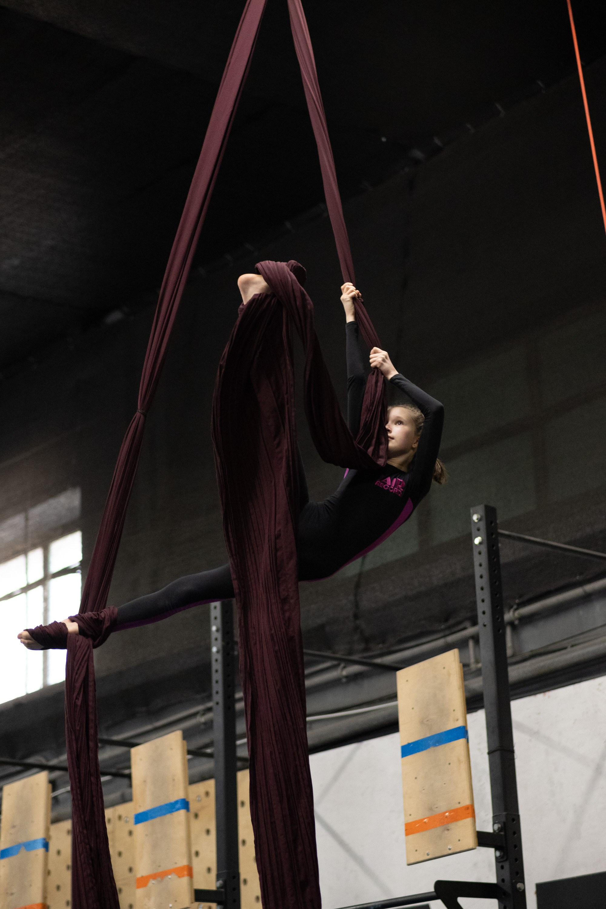 Внутриклубные соревнования по воздушной гимнастике 02.04.23